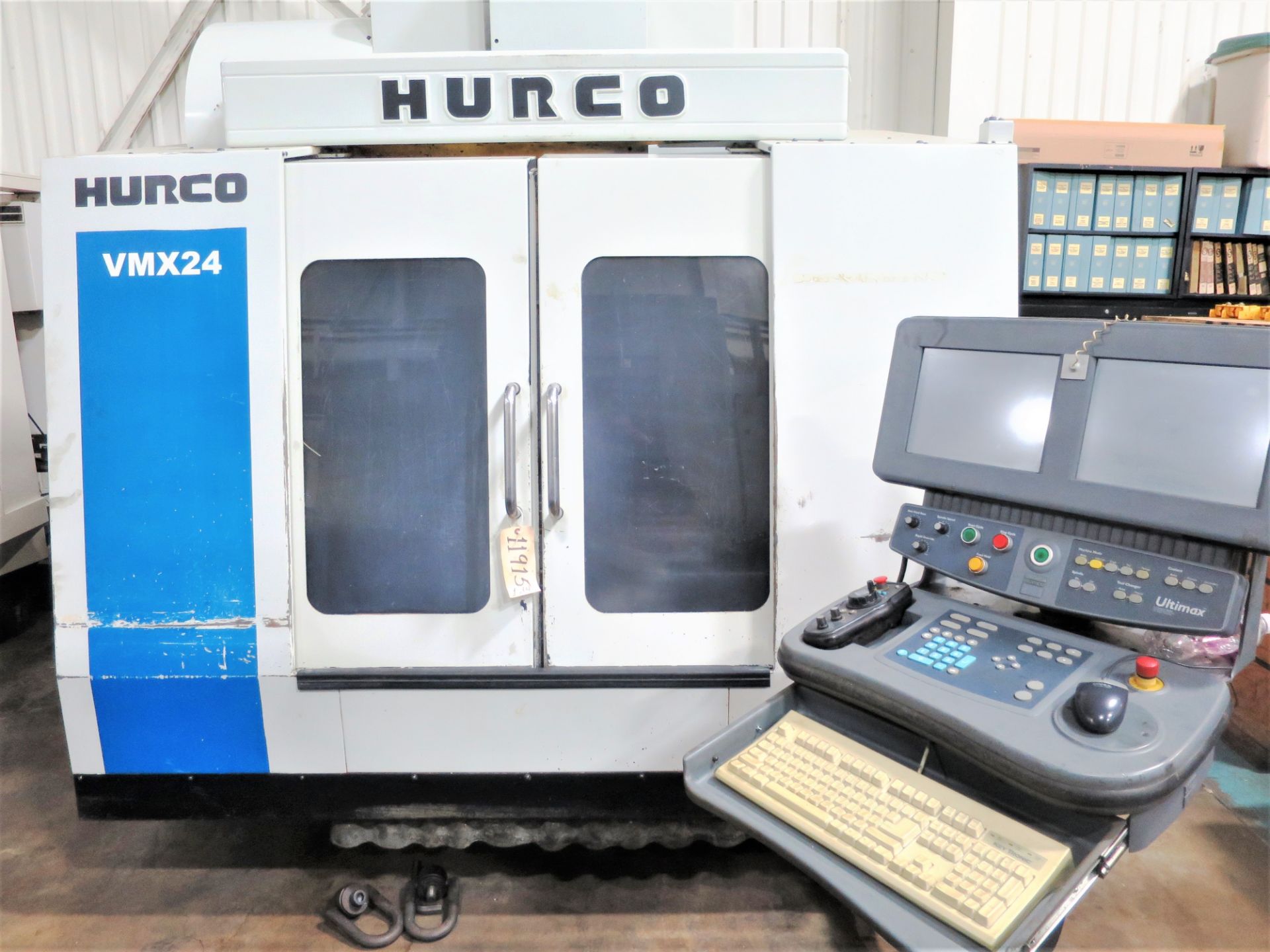 Hurco VMX-24 3-Axis CNC Vertical Machining Center, S/N M242-06019, New 2007