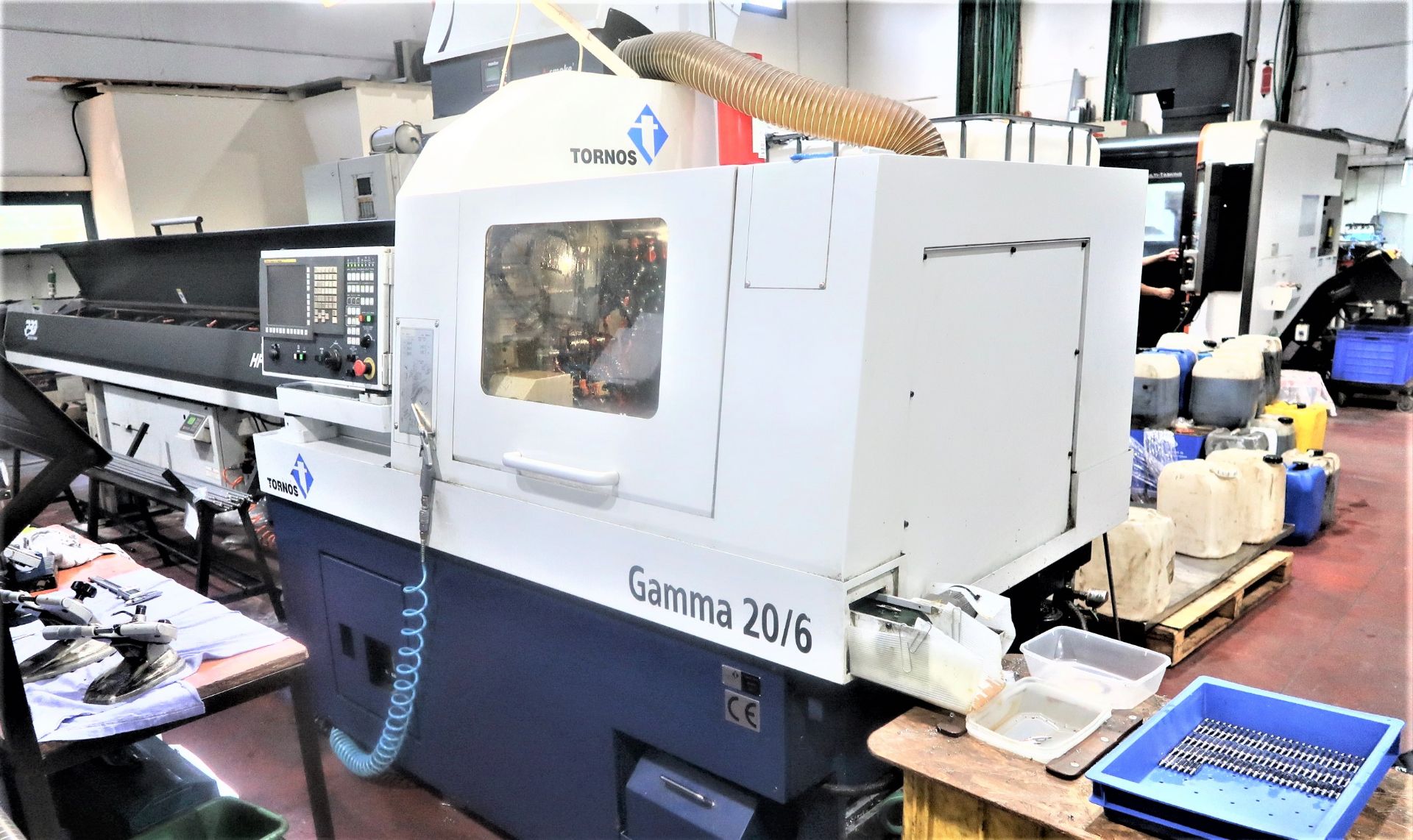 Tsugami S206/Tornos Gamma 20/6 6-Axis CNC Swiss Type Automatic, S/N 20620531, New 2011