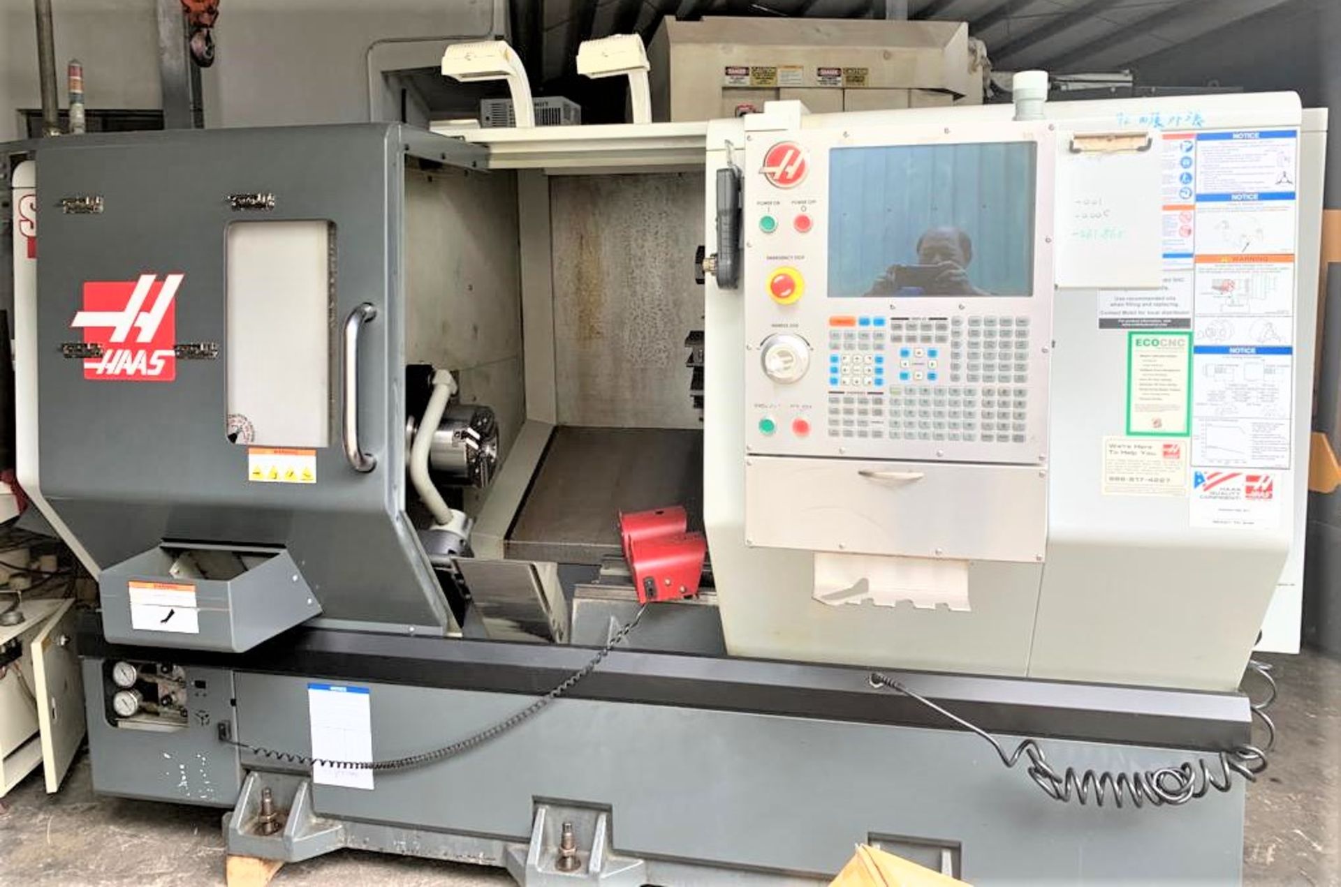 Haas ST20SSy CNC Turning Center W/Live Tooling & Y-Axis, S/N 3089609, New 2011 - Image 2 of 9