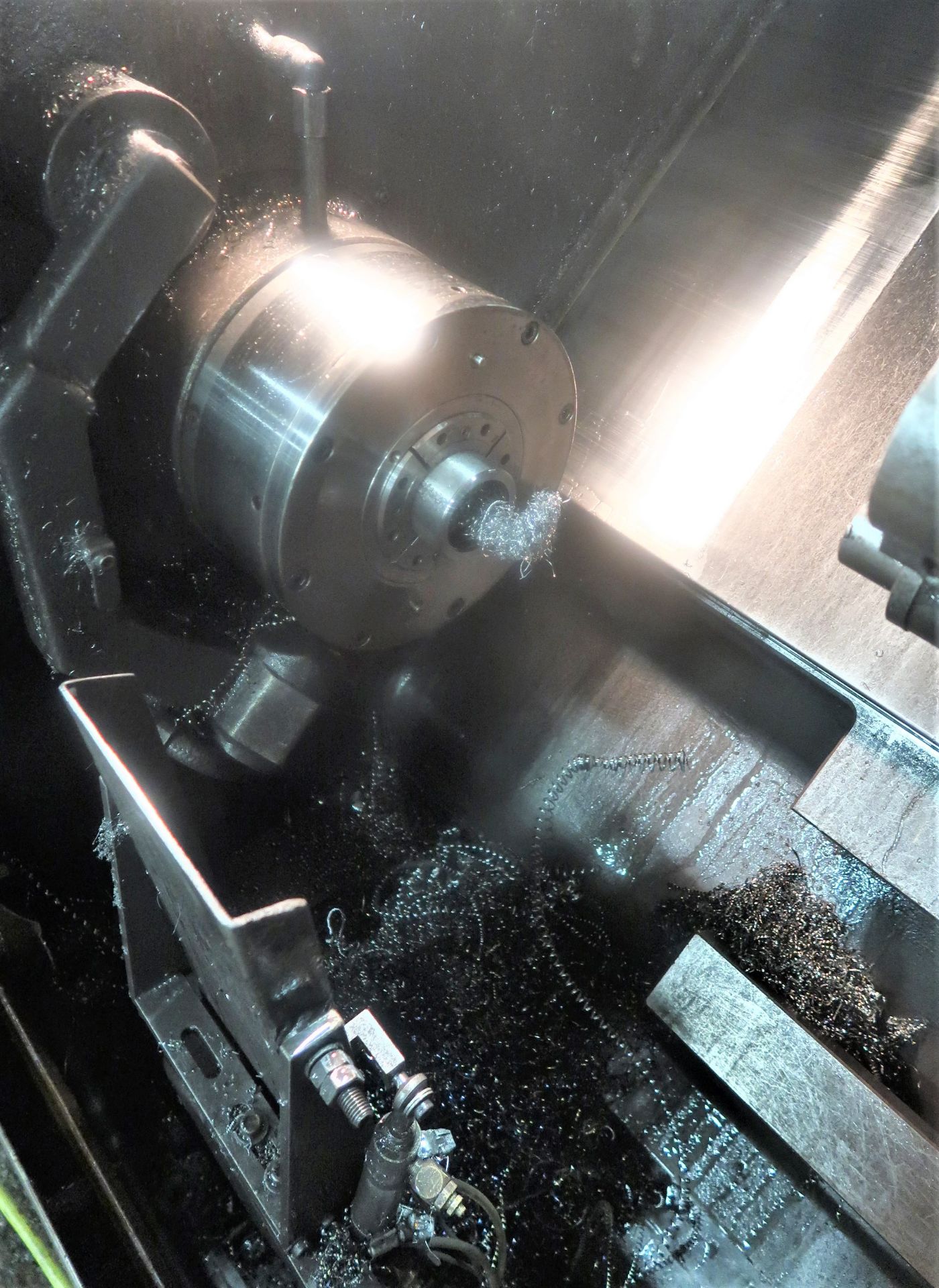 MORI SEIKI SL-25 CNC 2-AXIS TURNING CENTER LATHE WITH LNS QUICK LOAD BAR FEED - Image 17 of 18