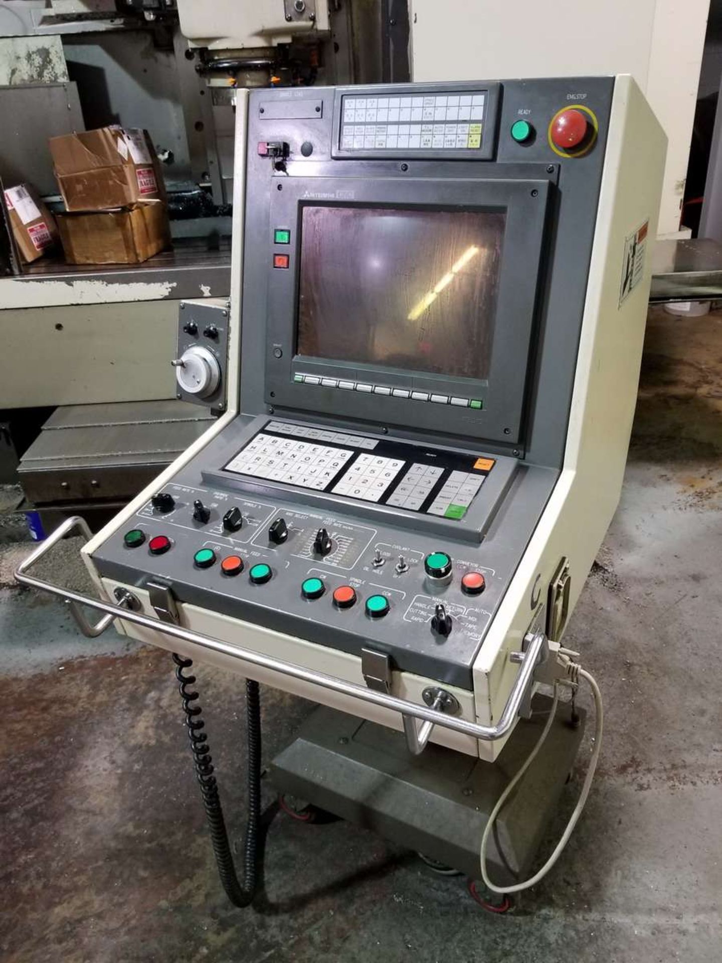 Mitsubishi M-V60C CNC Vertical Machining - Image 3 of 15