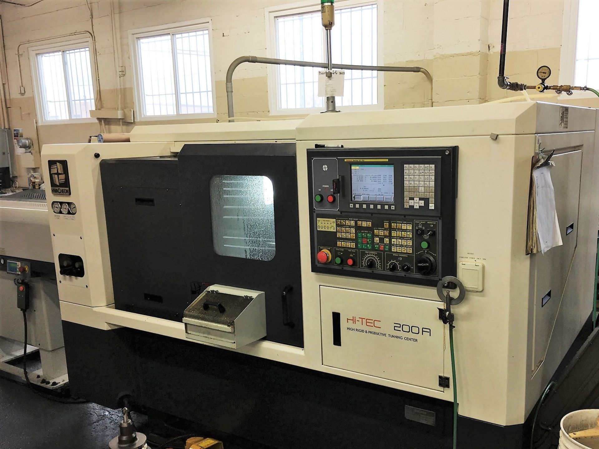 2006 HWACHEON HiTec 200Ai CNC Turning Center with Live Milling