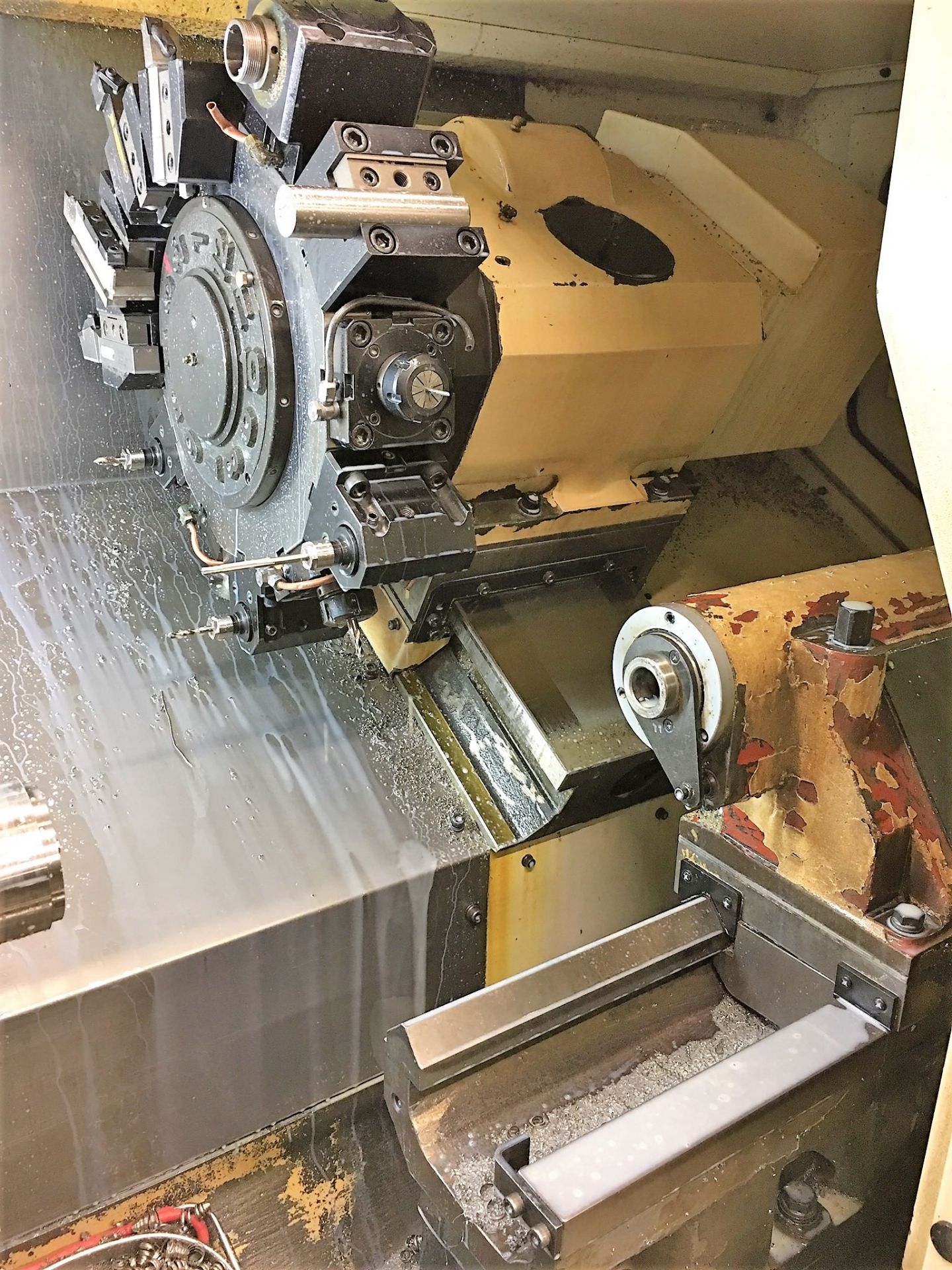 2006 HWACHEON HiTec 200Ai CNC Turning Center with Live Milling - Image 3 of 16