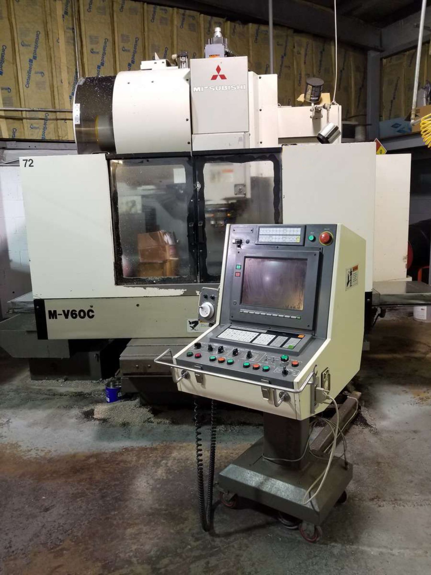 Mitsubishi M-V60C CNC Vertical Machining - Image 2 of 15