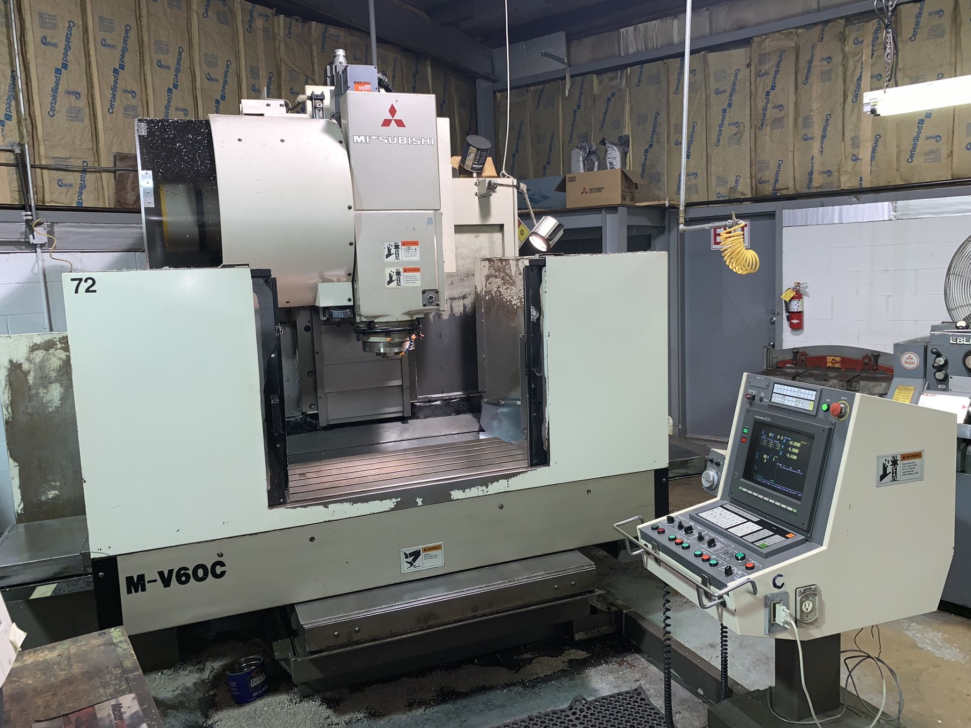 Mitsubishi M-V60C CNC Vertical Machining