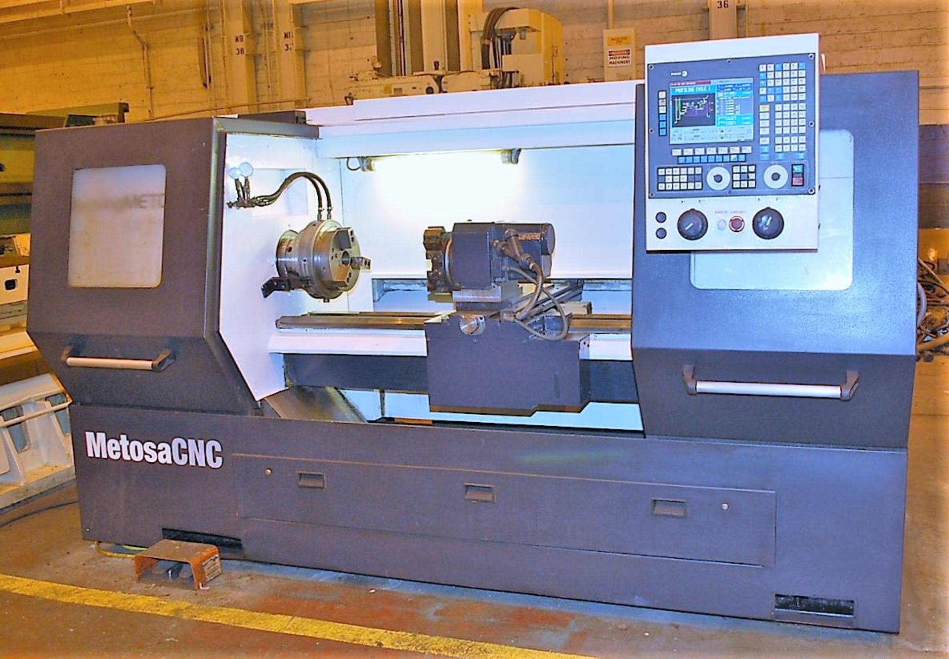 2012 Clausing Metosa MC1760 CNC Lathe - Image 2 of 10