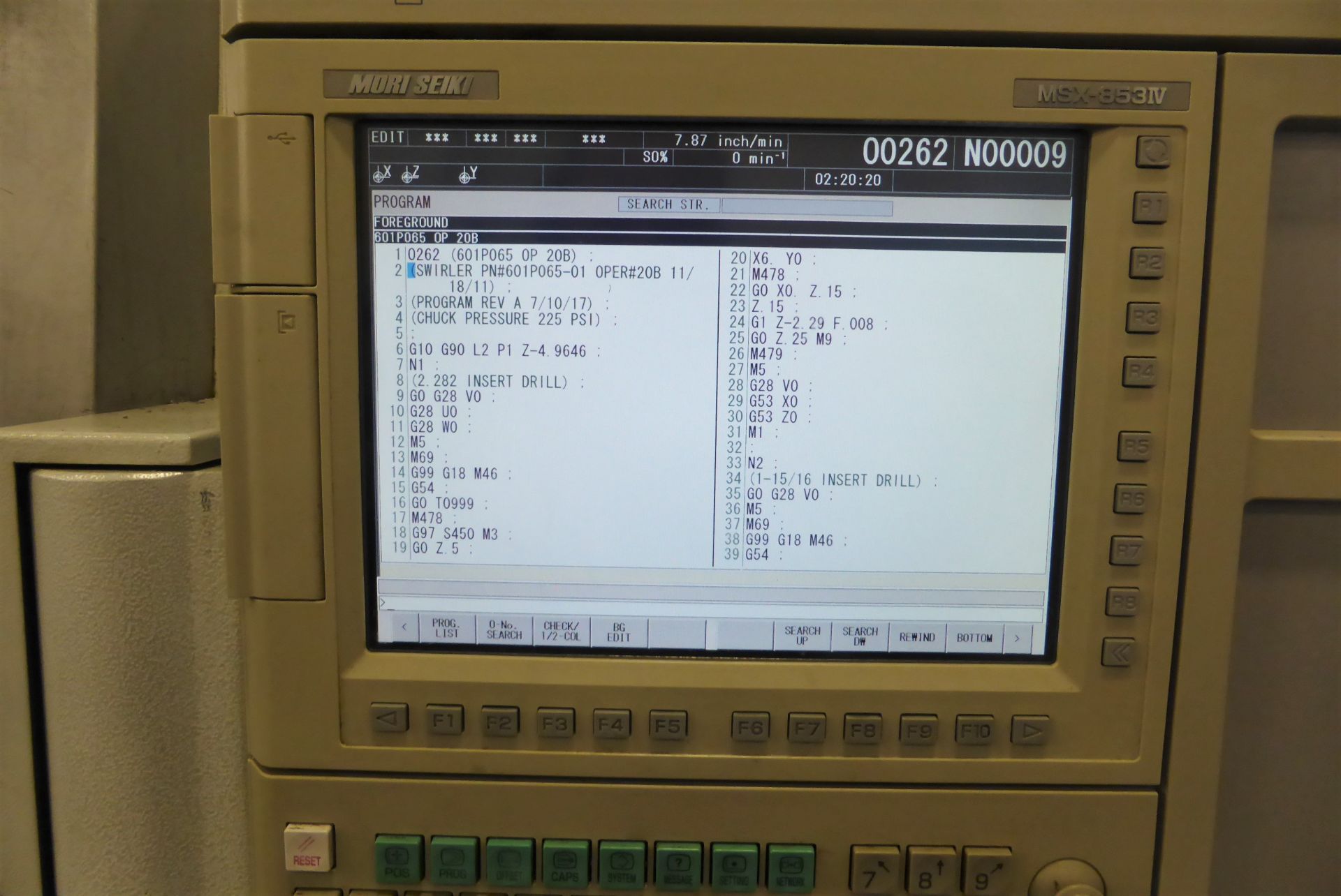 MORI SEIKI NLX2500Y/700 CNC Turning & Milling Center (2011) - Image 6 of 20