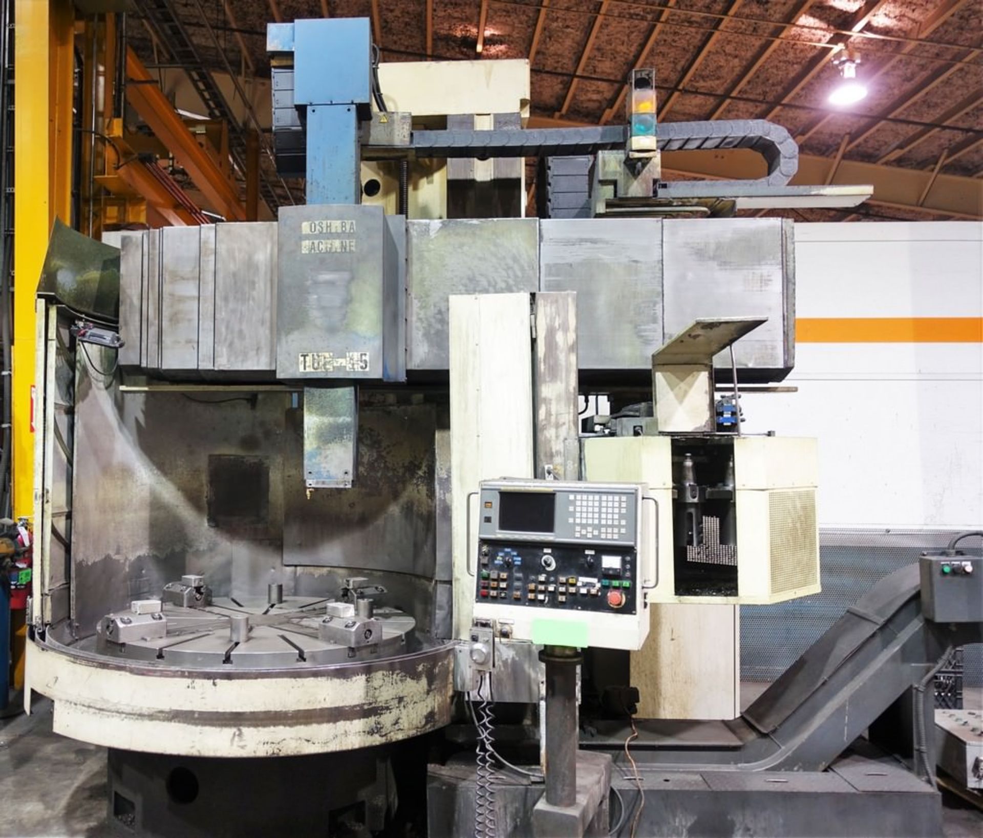 TOSHIBA TUE-15 CNC VERTICAL BORING MILL