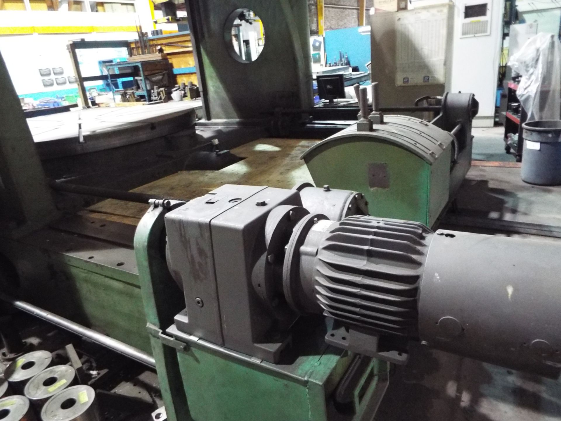 NILES TWIN RAM VERTICAL BORING MILL WITH 99" DIAMETER TABLE - Image 7 of 7