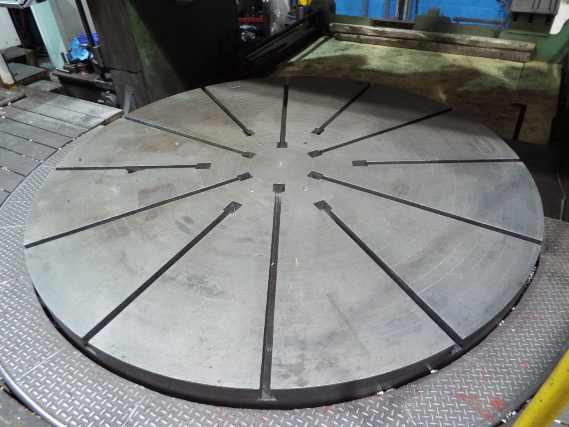 NILES TWIN RAM VERTICAL BORING MILL WITH 99" DIAMETER TABLE - Image 5 of 7