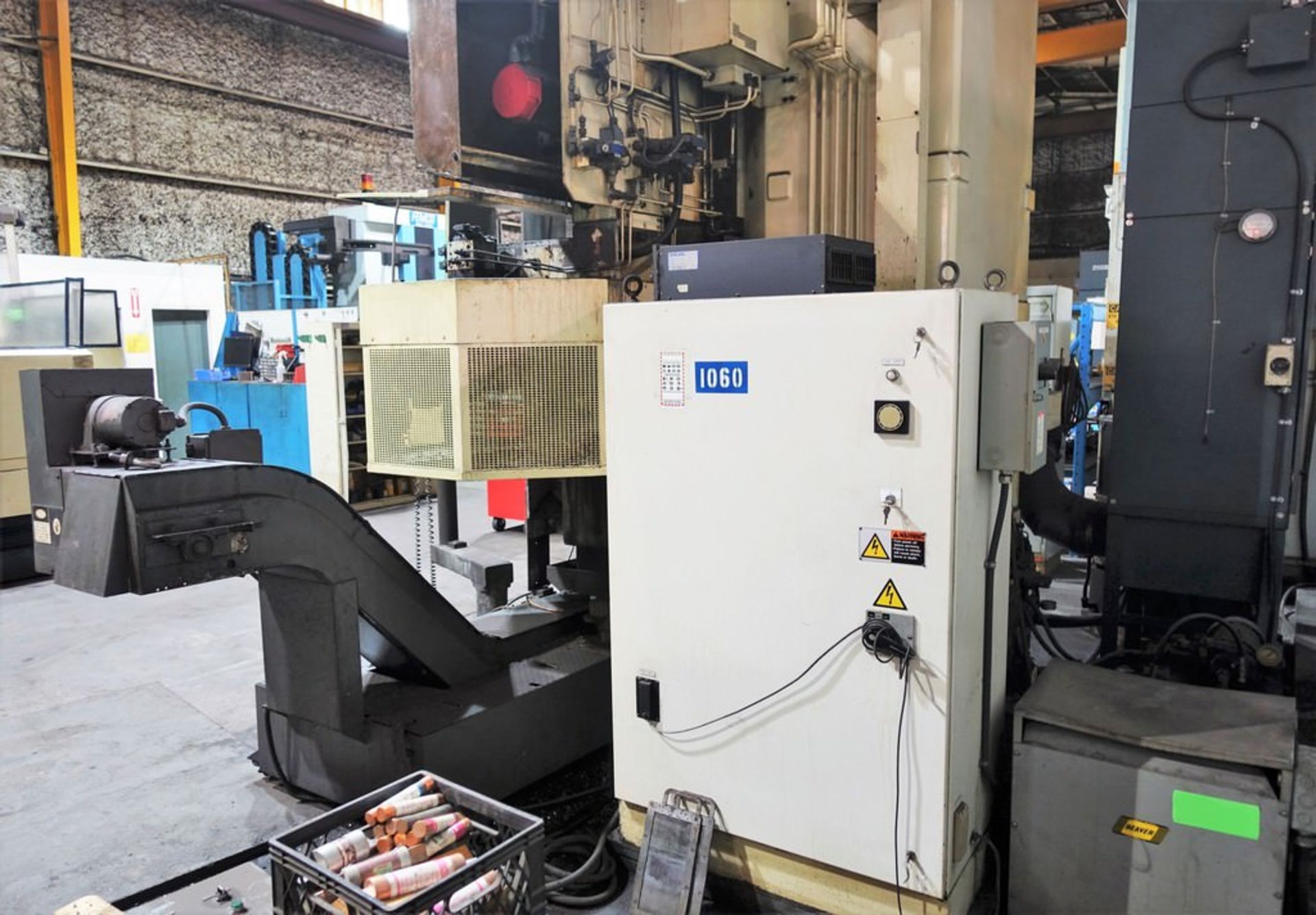 TOSHIBA TUE-15 CNC VERTICAL BORING MILL - Image 5 of 10