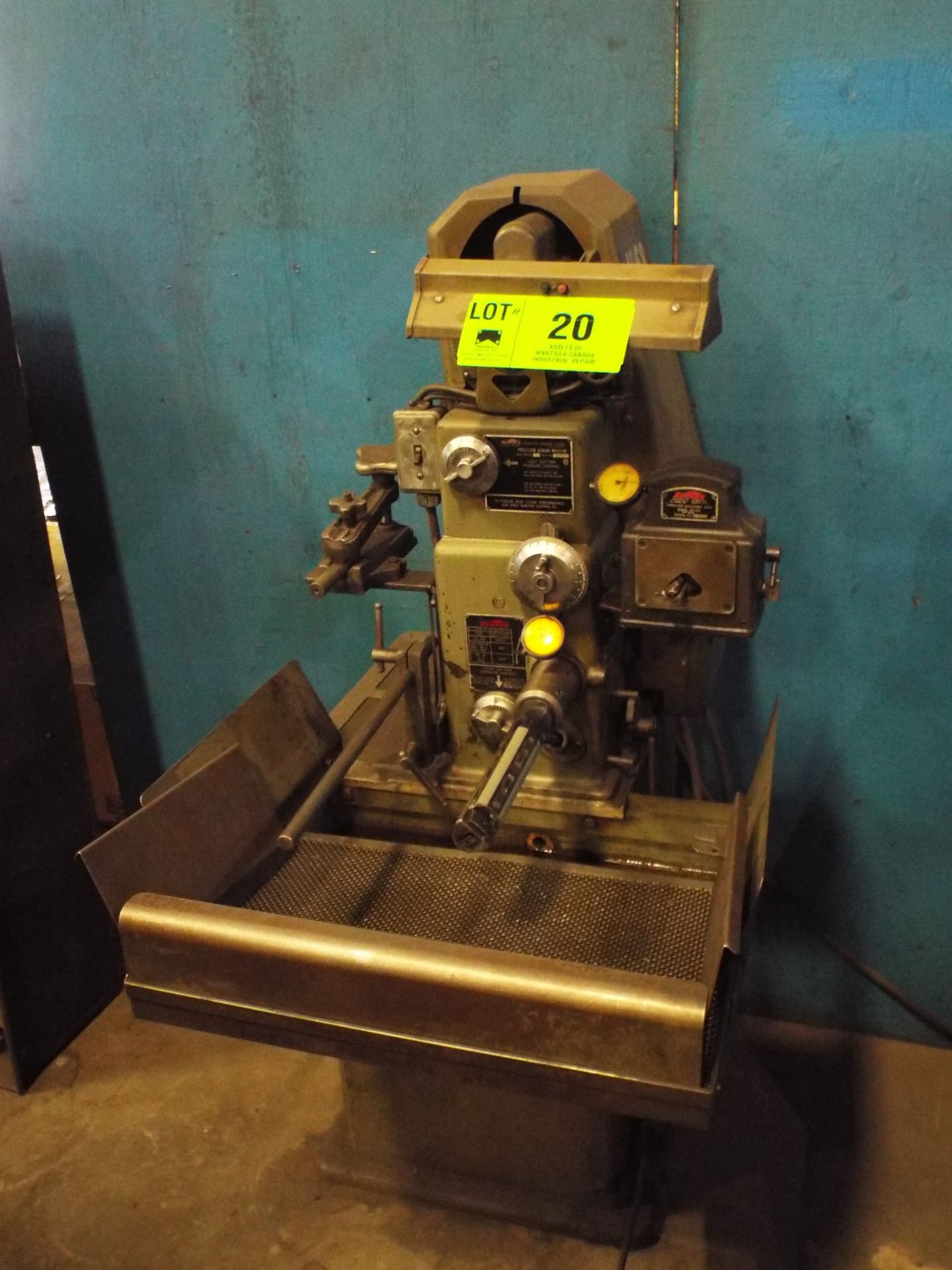 SUNNEN MBB 1600 PRECISION HONING MACHINE, WITH SUNNEN CRG-750 HEAVY DUTY CAP & ROD GRINDER AND