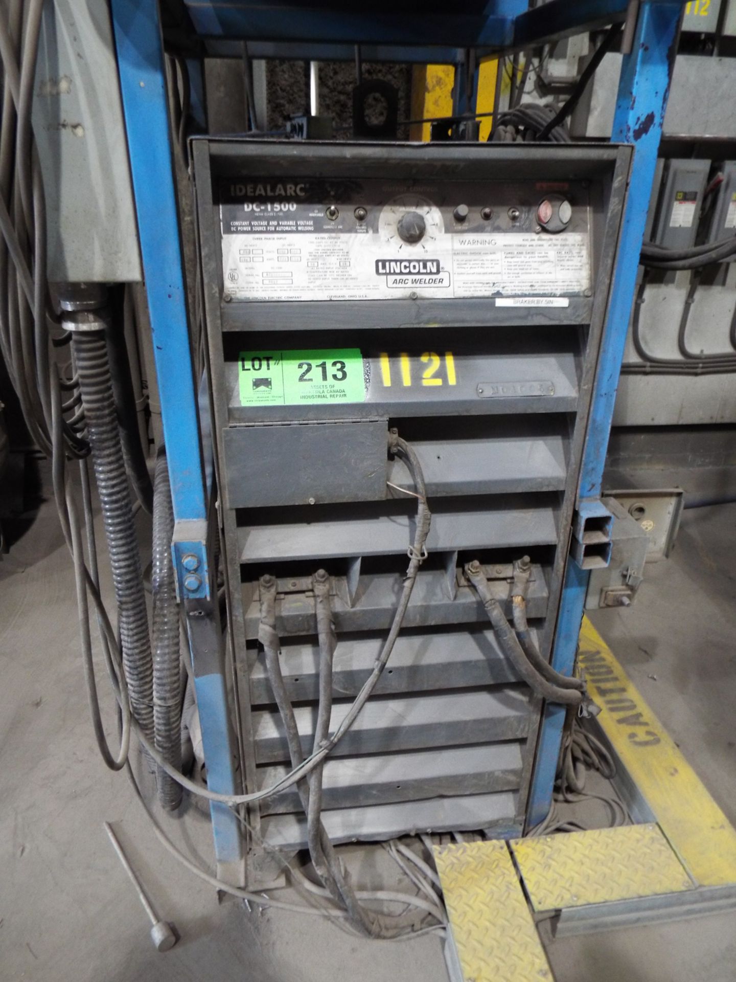 LINCOLN ELECTRIC IDEALARC DC-1500 WELDING POWER SOURCE (CI)