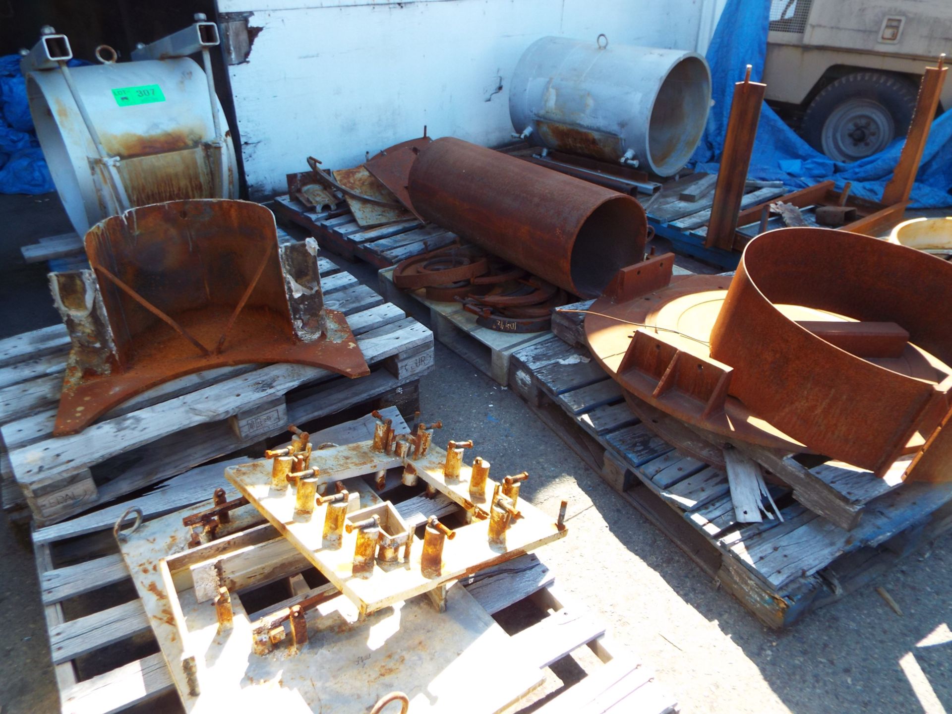 LOT/ SURPLUS BABBITT MANDRELS & SPARE PARTS, LOT/ SURPLUS BABBITT MANDRELS, LOT/ SURPLUS BABBITT