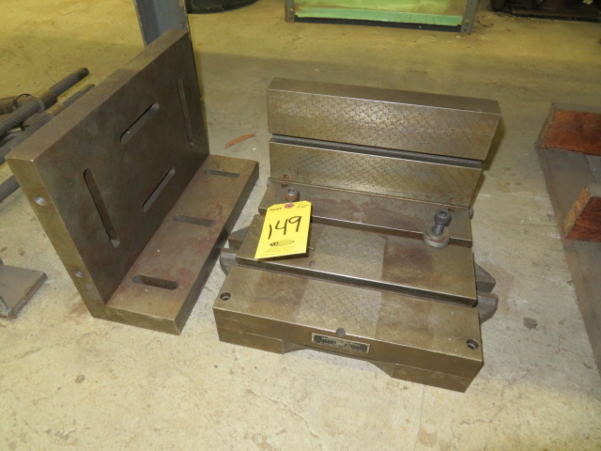 BRIDGEPORT SLOTTED SINE TABLE & ANGLE PLATE