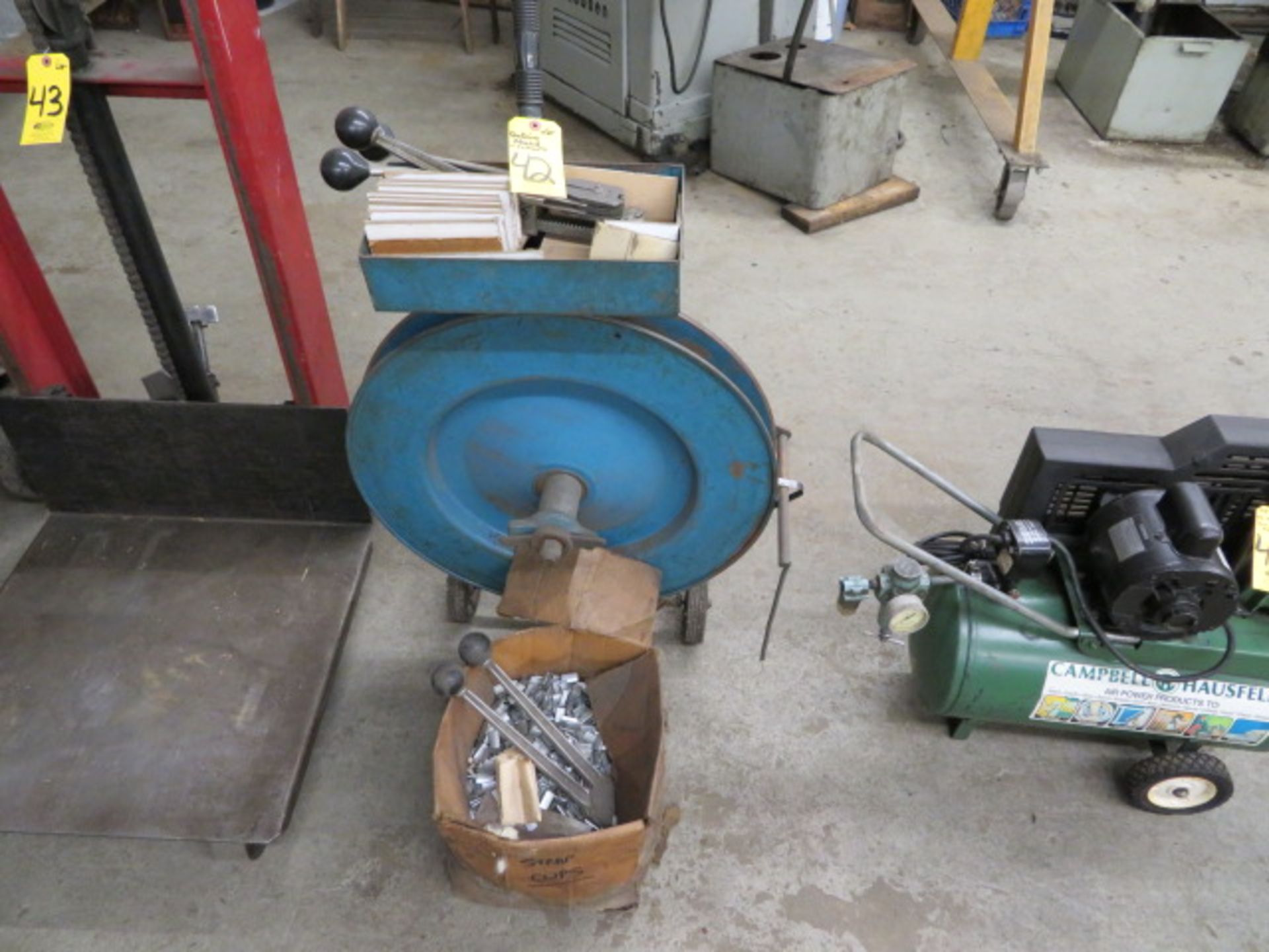 STEEL STRAPPING UNIT W/ TOOLS
