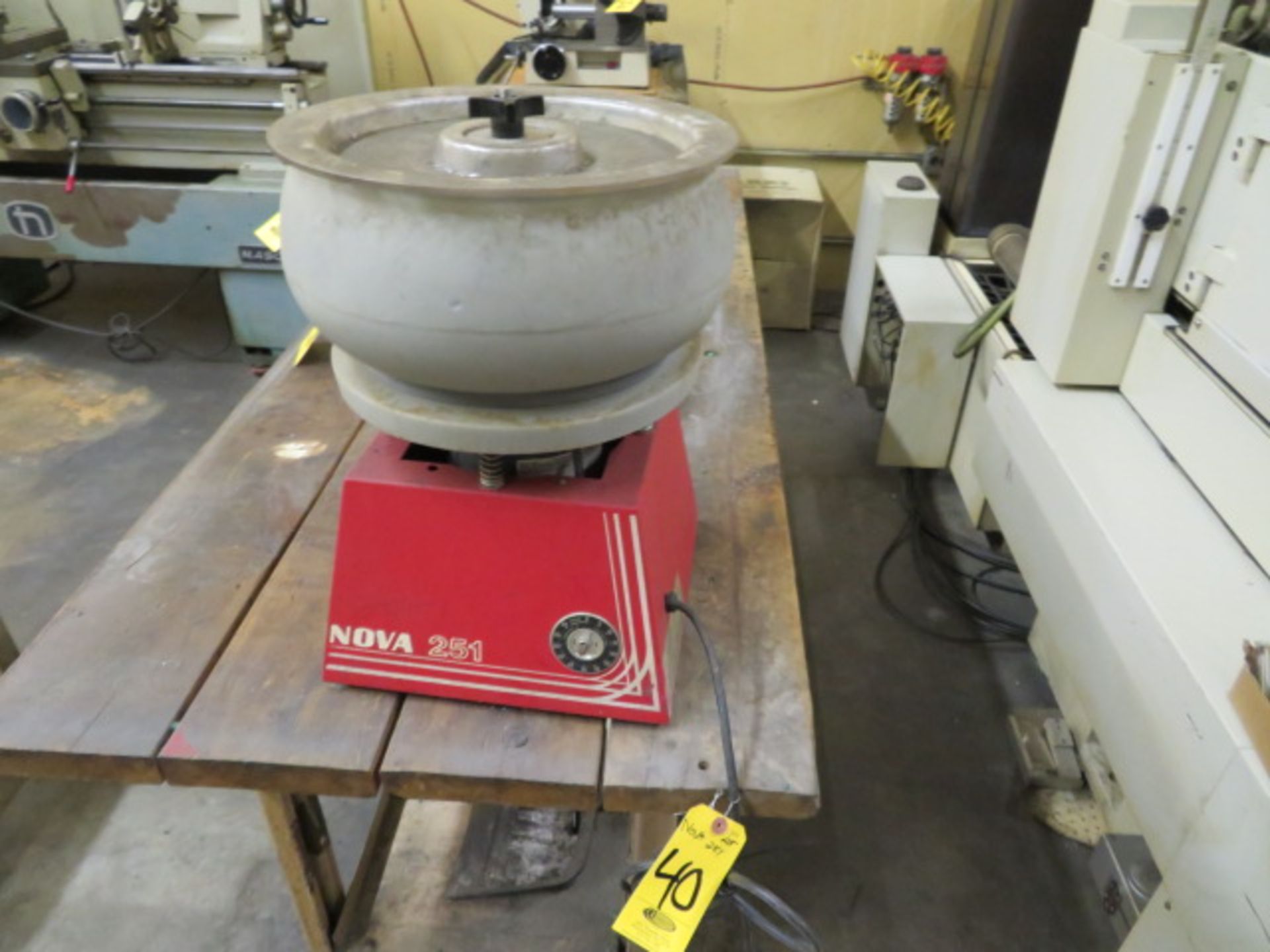 NOVA 251 VIBRATORY FINISHING TUB