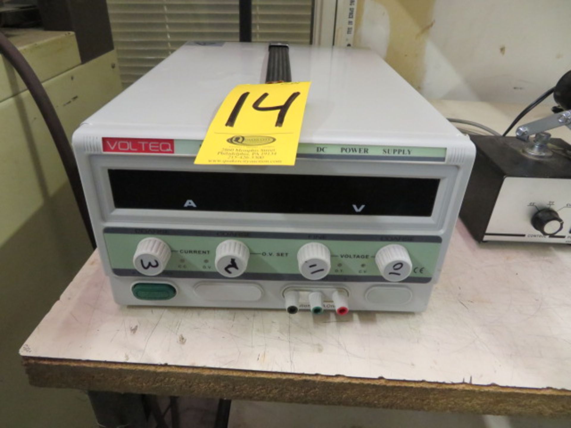 VOLTEQ HY1`520EX DC POWER SUPPLY-NO PROBES