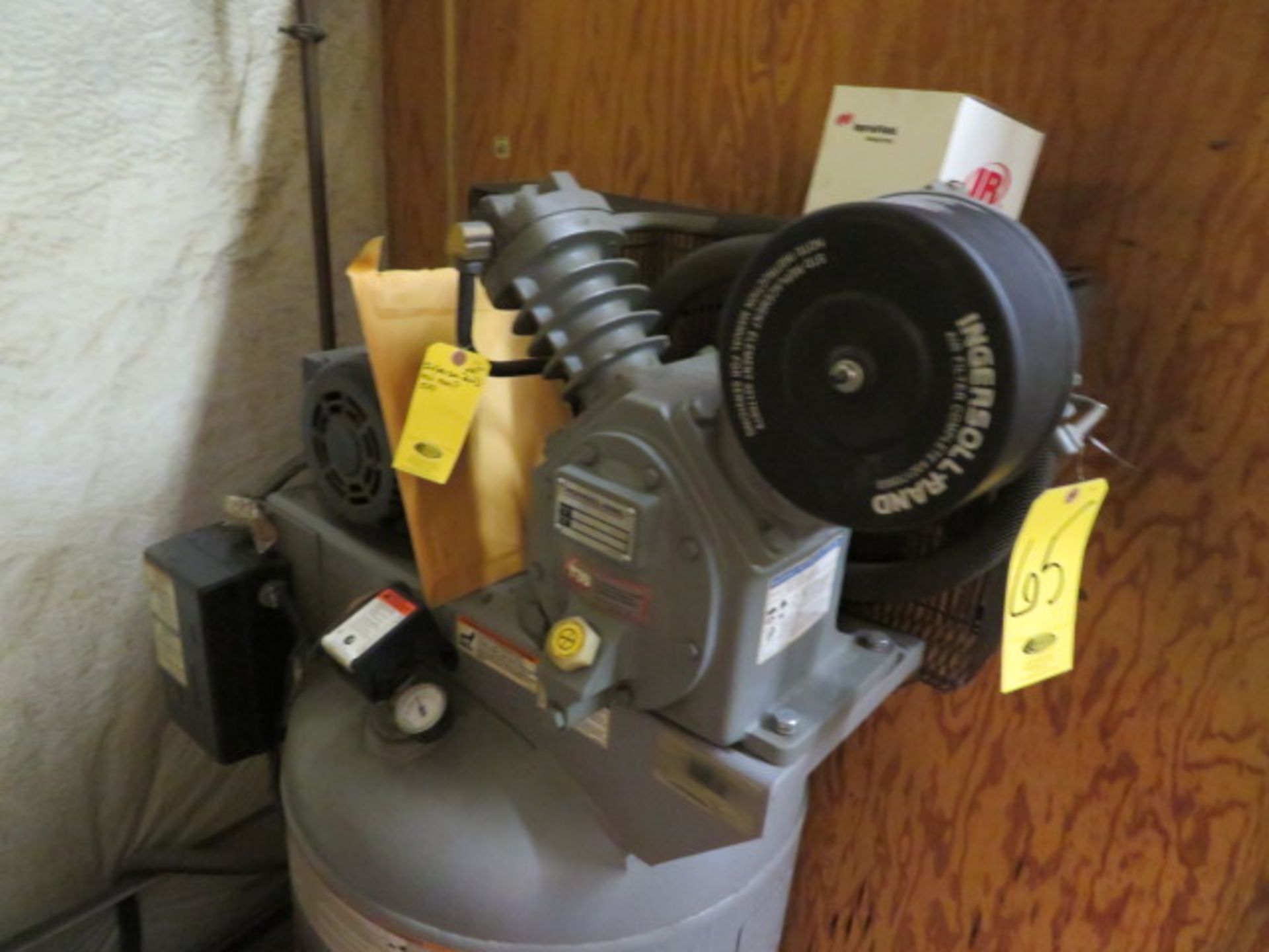INGERSOLL-RAND 5 HP UPRIGHT AIR COMPRESSOR - Image 3 of 3