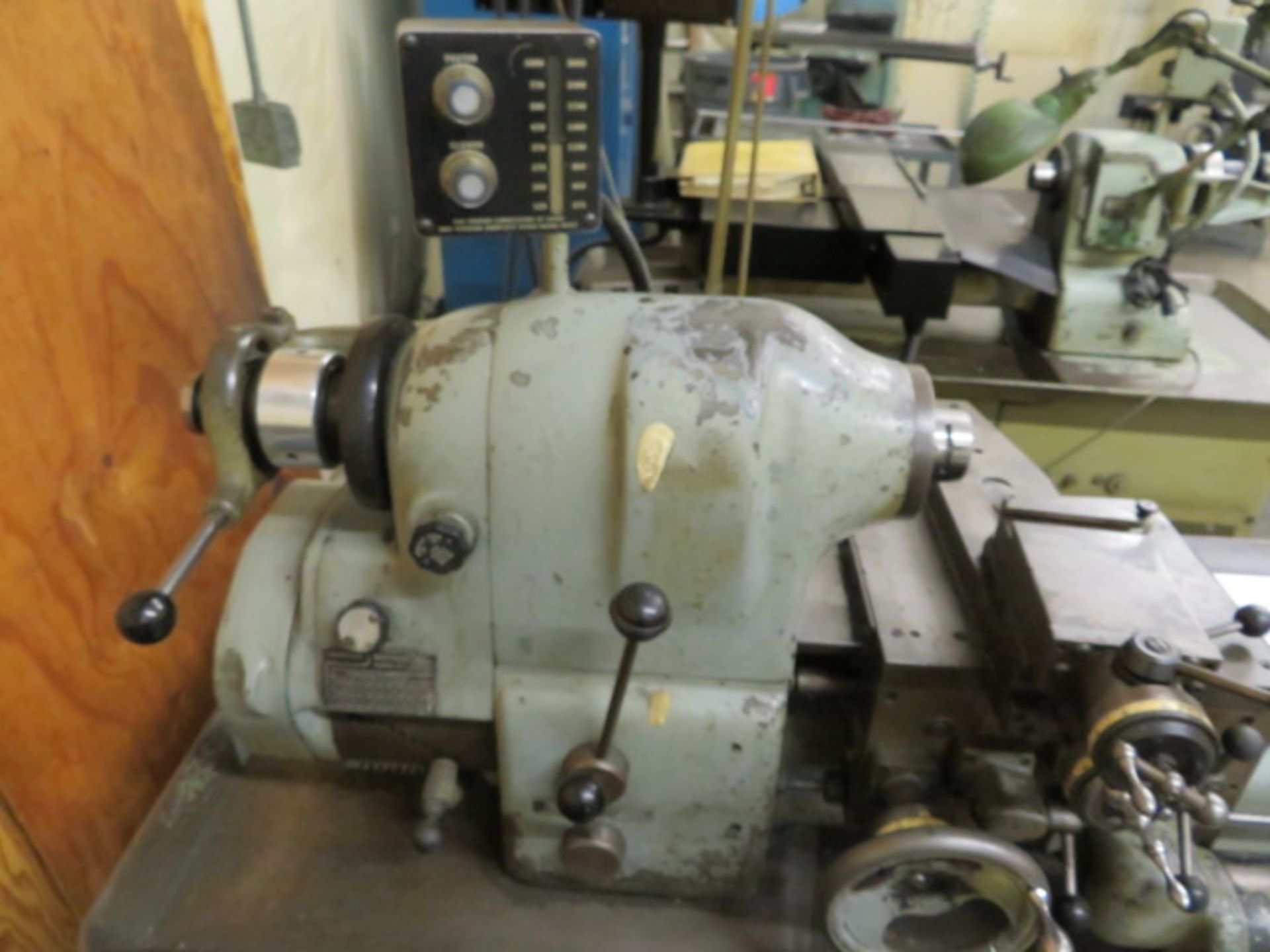 HARDINGE HLV TOOLROOM ENGINE LATHE, S/N NA, THREADING, PB TO 3000 RPM - Image 3 of 4