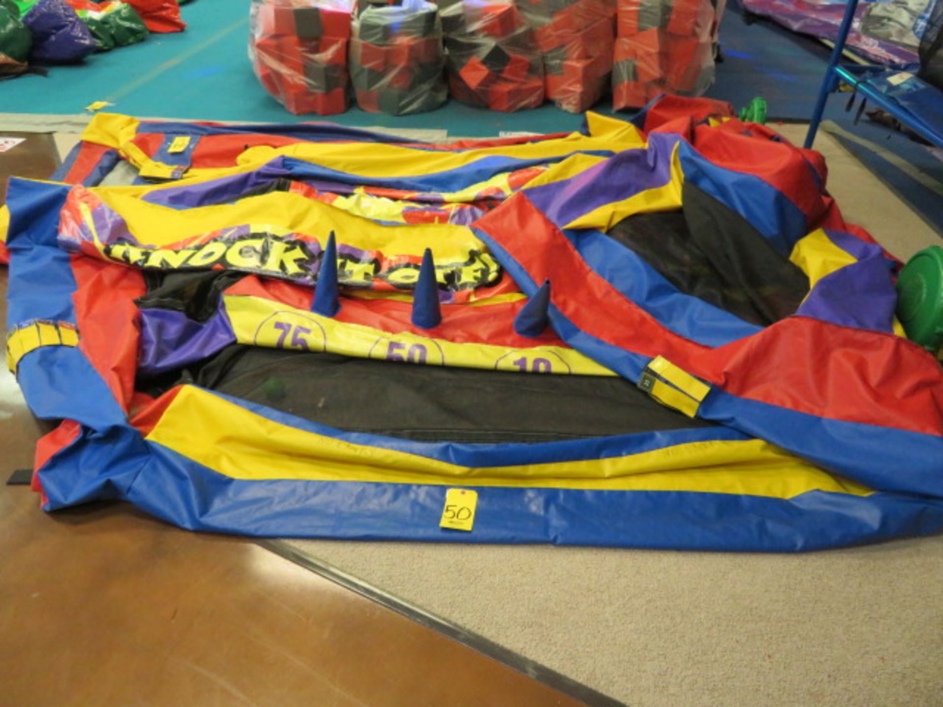 KNOCK-IT-OFF INFLATABLE W/BLOWER - Image 2 of 2