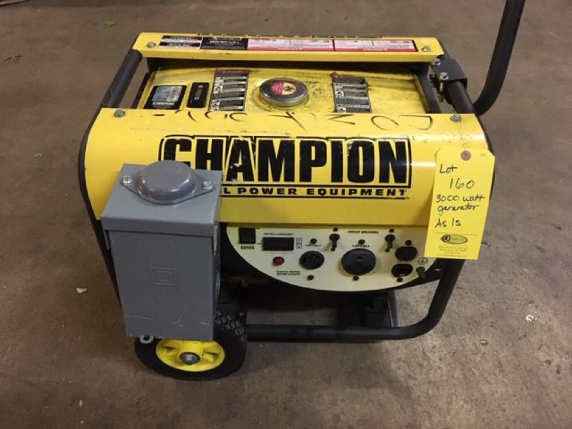 CHAMPION 3000 WATT GENERATOR (doesn't run) - (LOCATED AT TELFORD, PA)