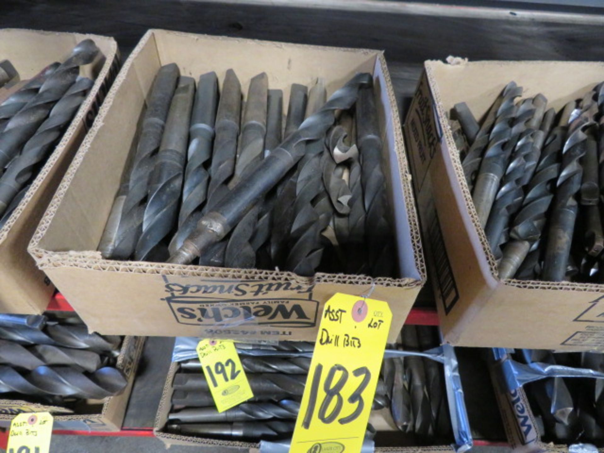 ASSORTED DRILL BITS