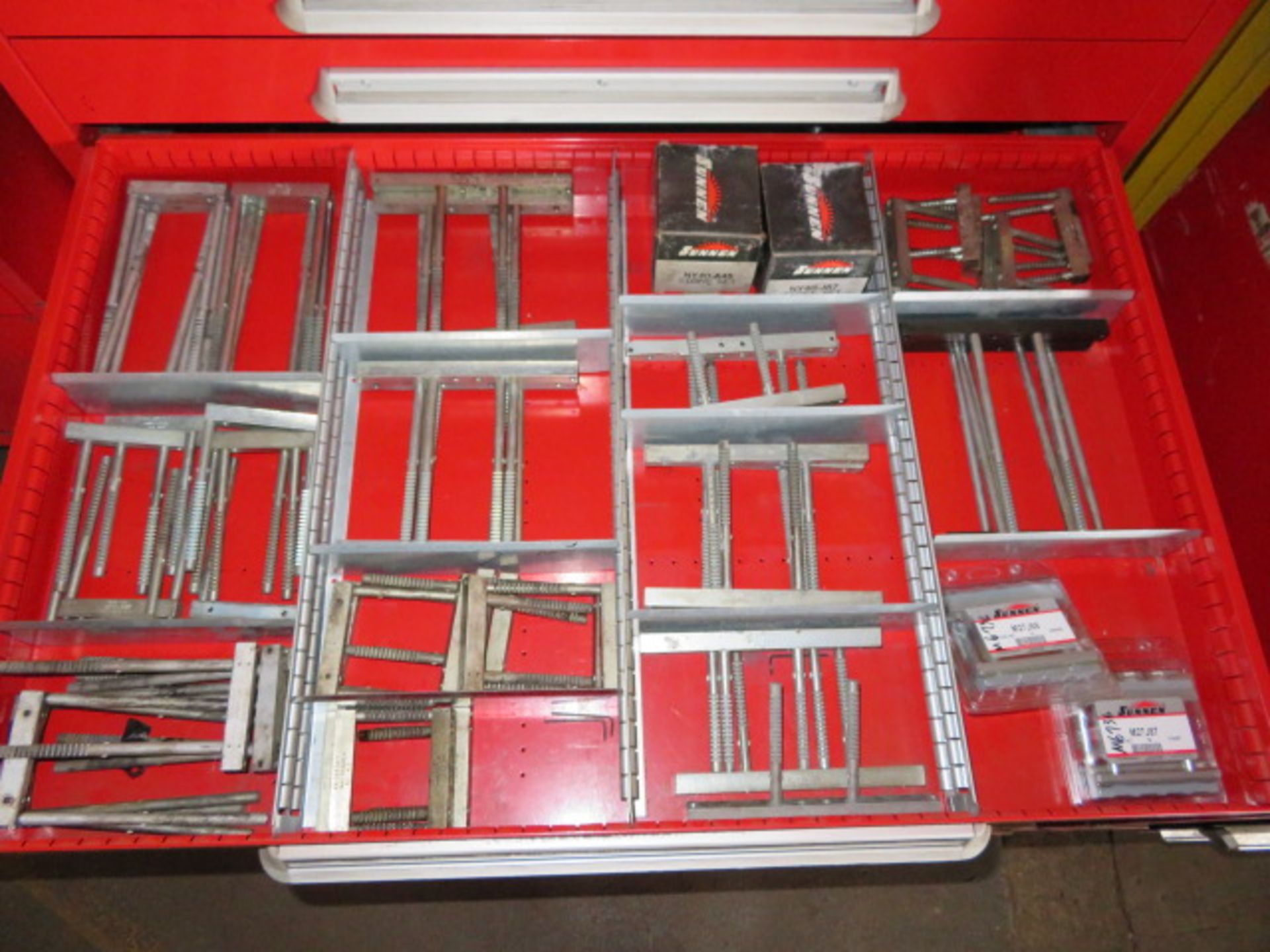 (CONTENTS OF LOT# 162C CABINET) SUNNEN HONE ARBORS STONES & SUPPLIES IN 2 TOOLING CABINETS - Image 4 of 7