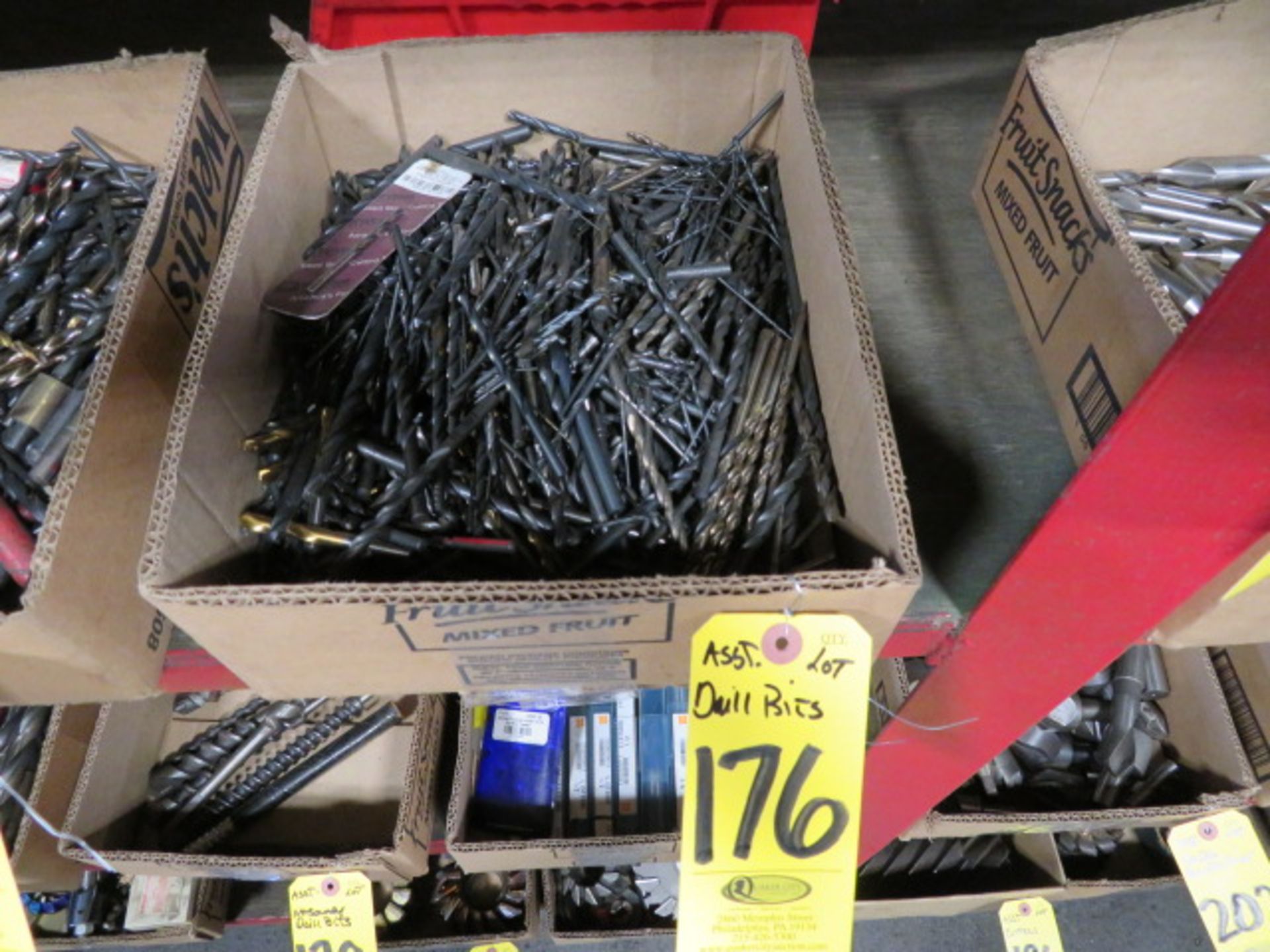 ASSORTED DRILL BITS