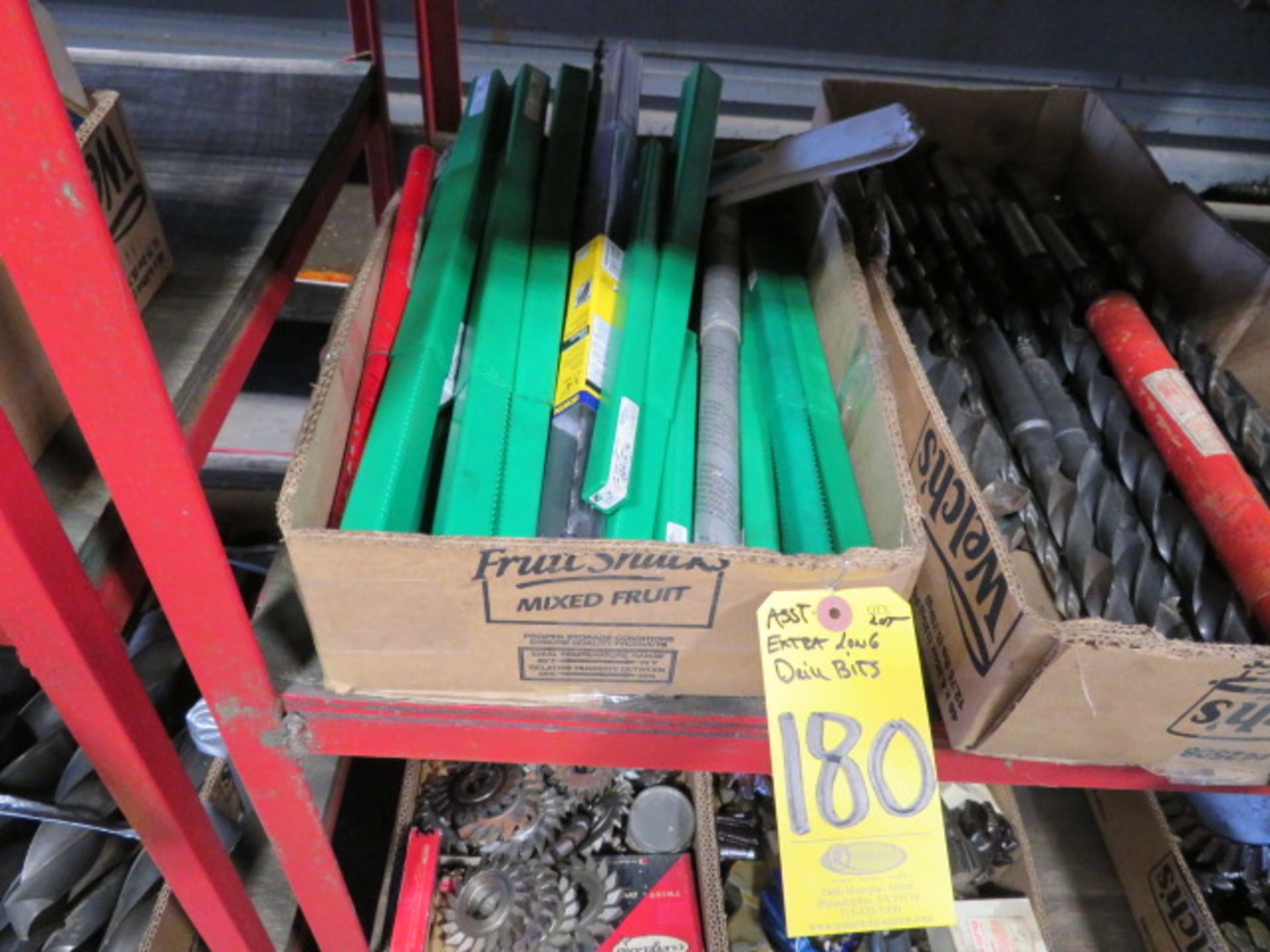 ASSORTED LONG DRILL BITS