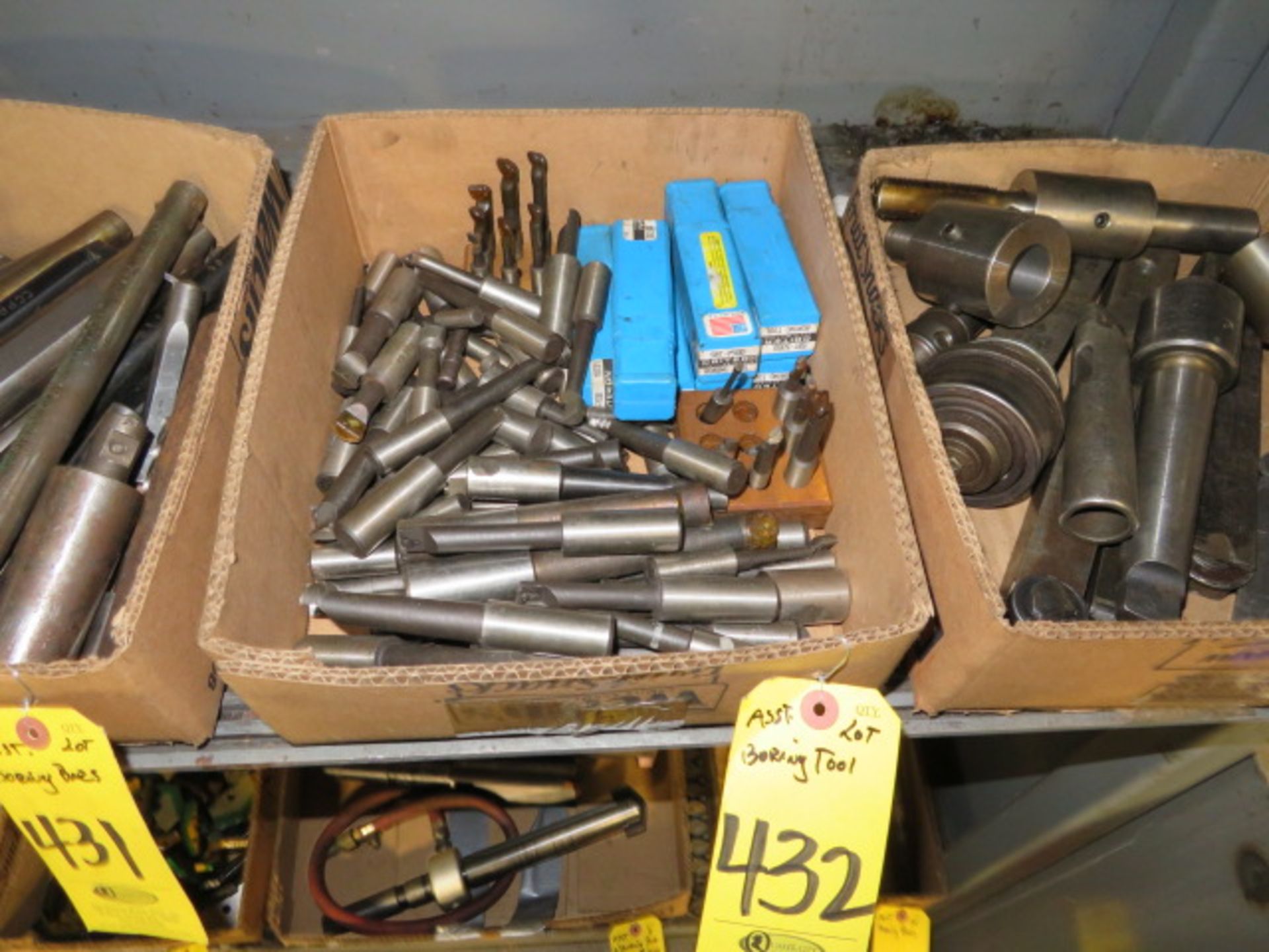 ASSORTED BORING TOOLS