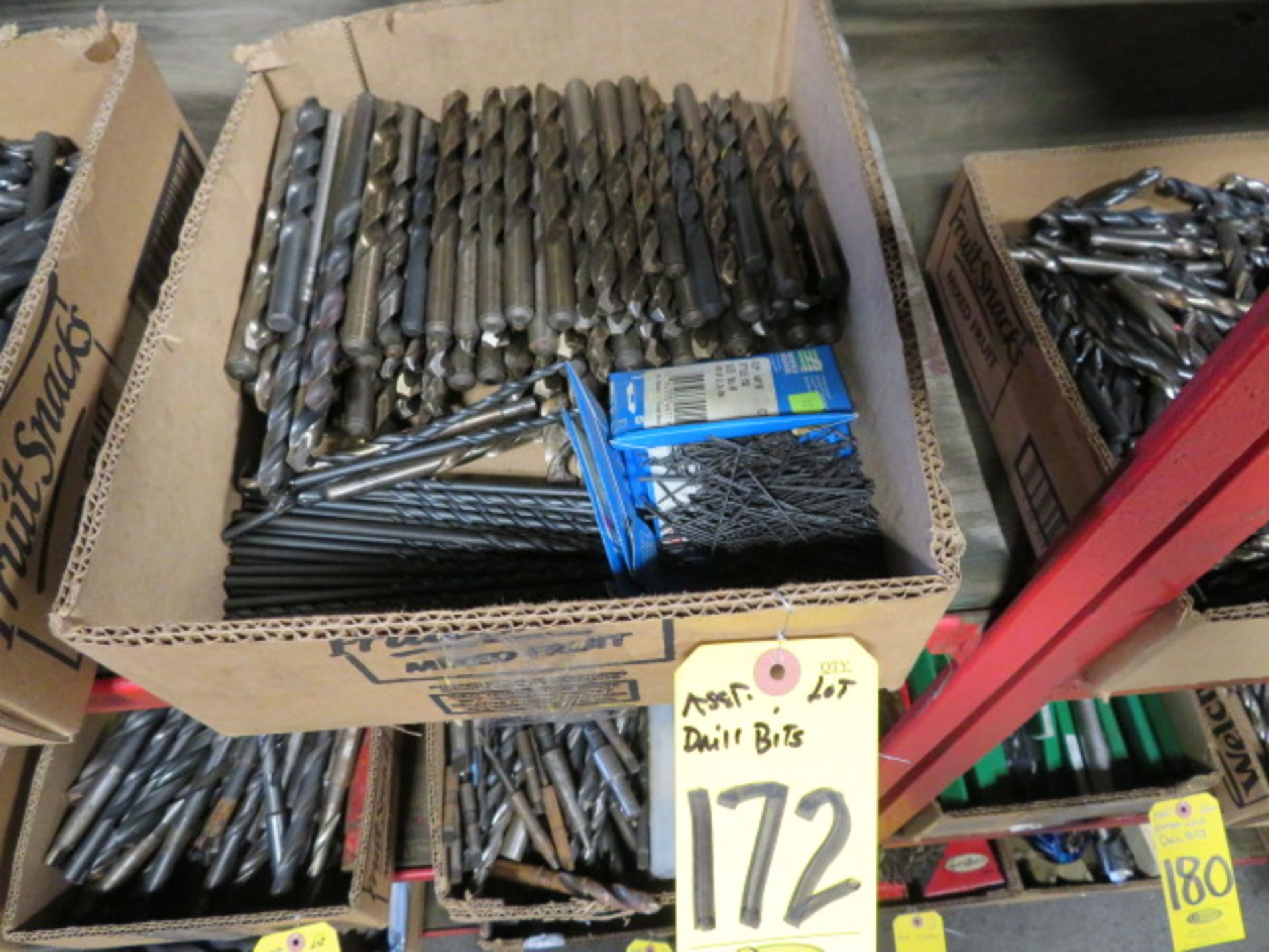 ASSORTED DRILL BITS