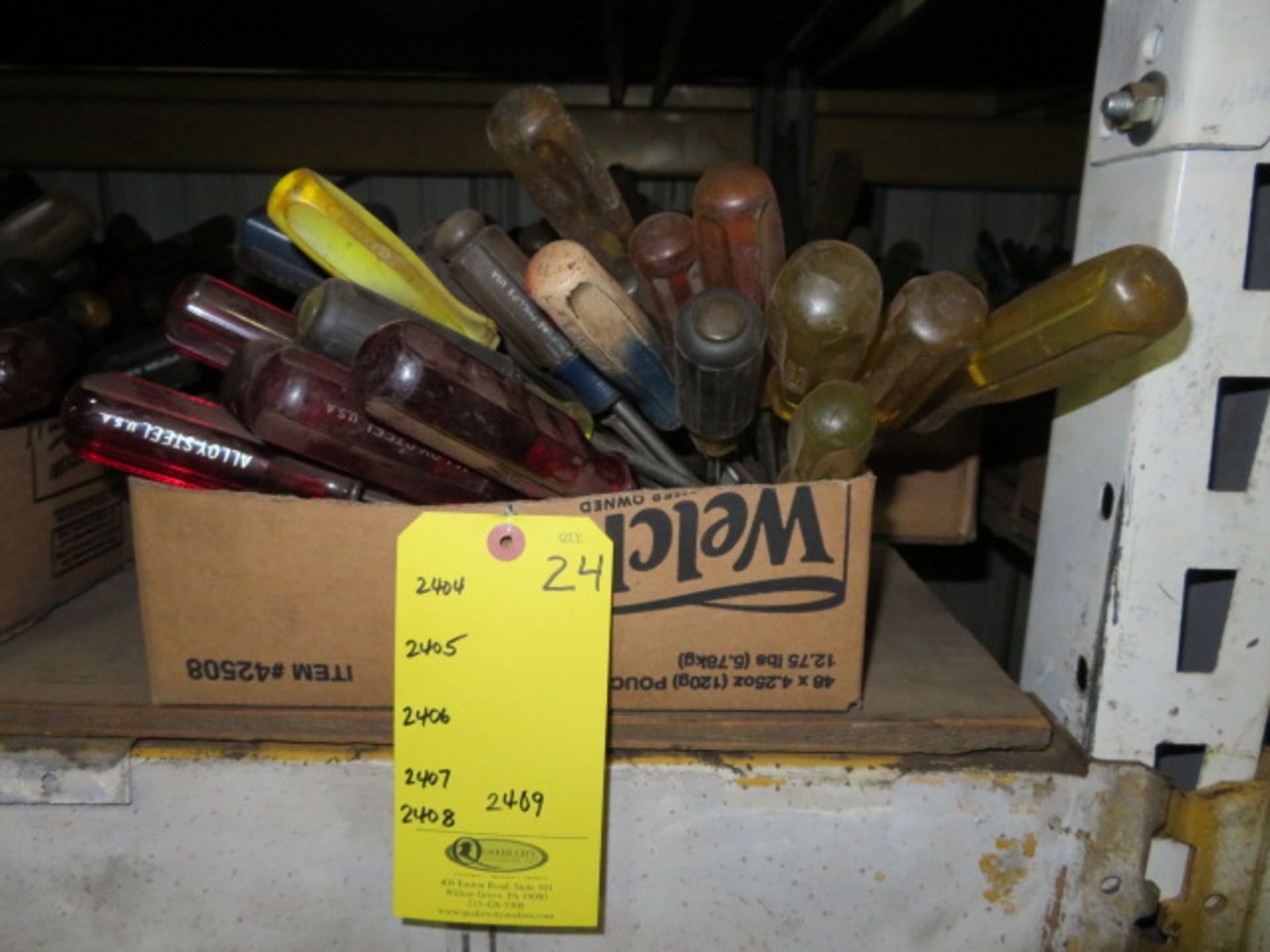 24- ASSORTED PHILLIPS HEAD SCREWDRIVERS