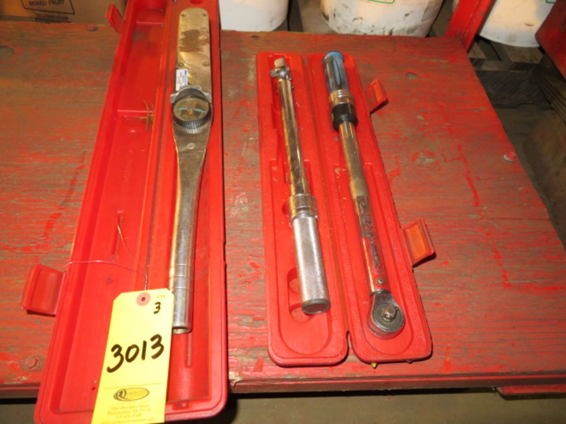 (3) WRIGHT TORQUE WRENCHES 2- 3/8" AND 1- 1/2" - Image 3 of 3