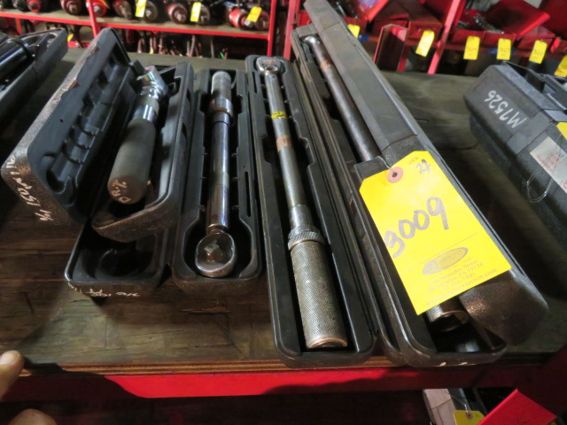 (3) TORQUE WRENCHES 1- 3/8" AND 2- 1/2"