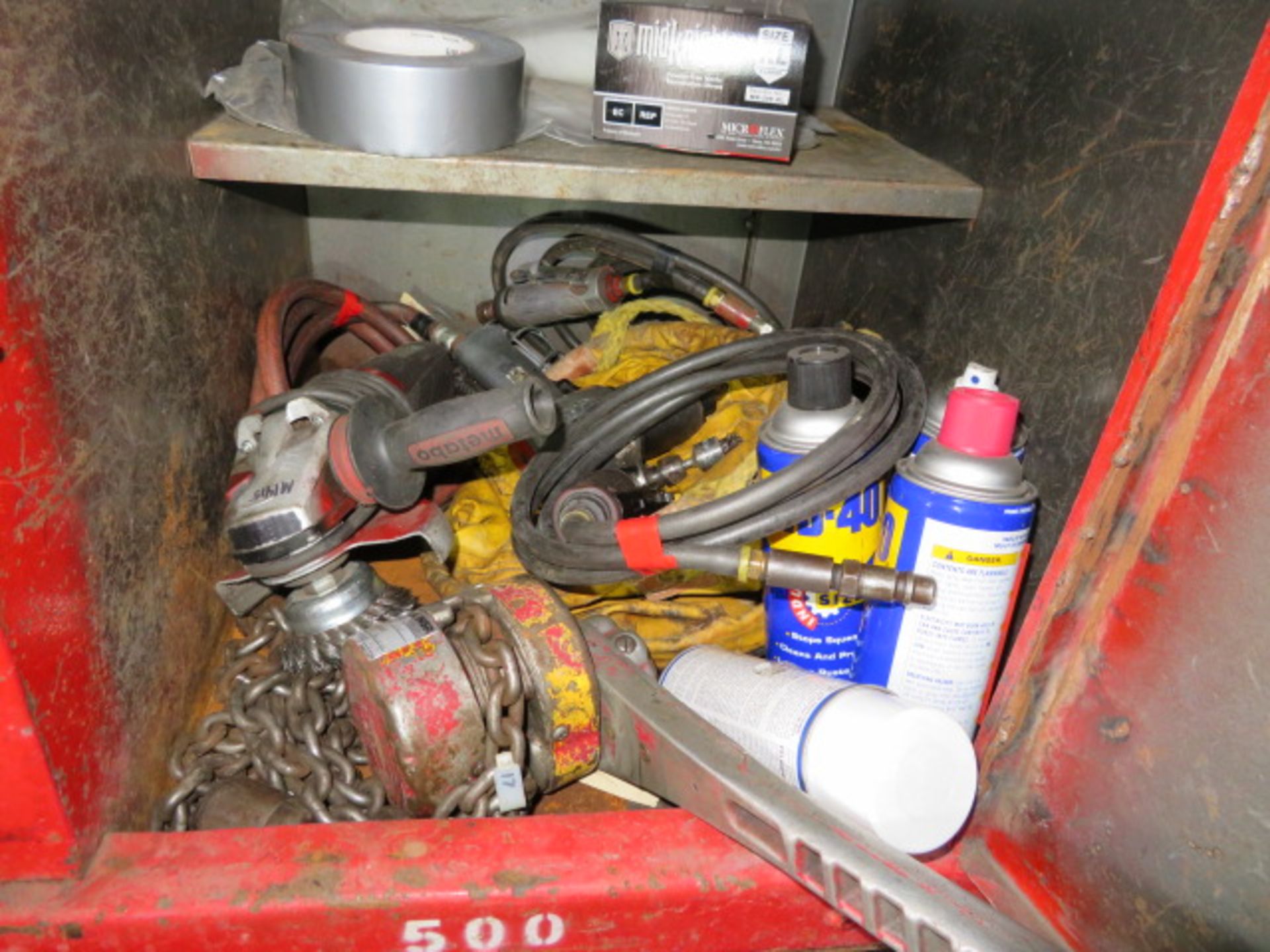 PORTABLE MECHANIC TOOL BOX WITH CONTENTS - Image 9 of 14