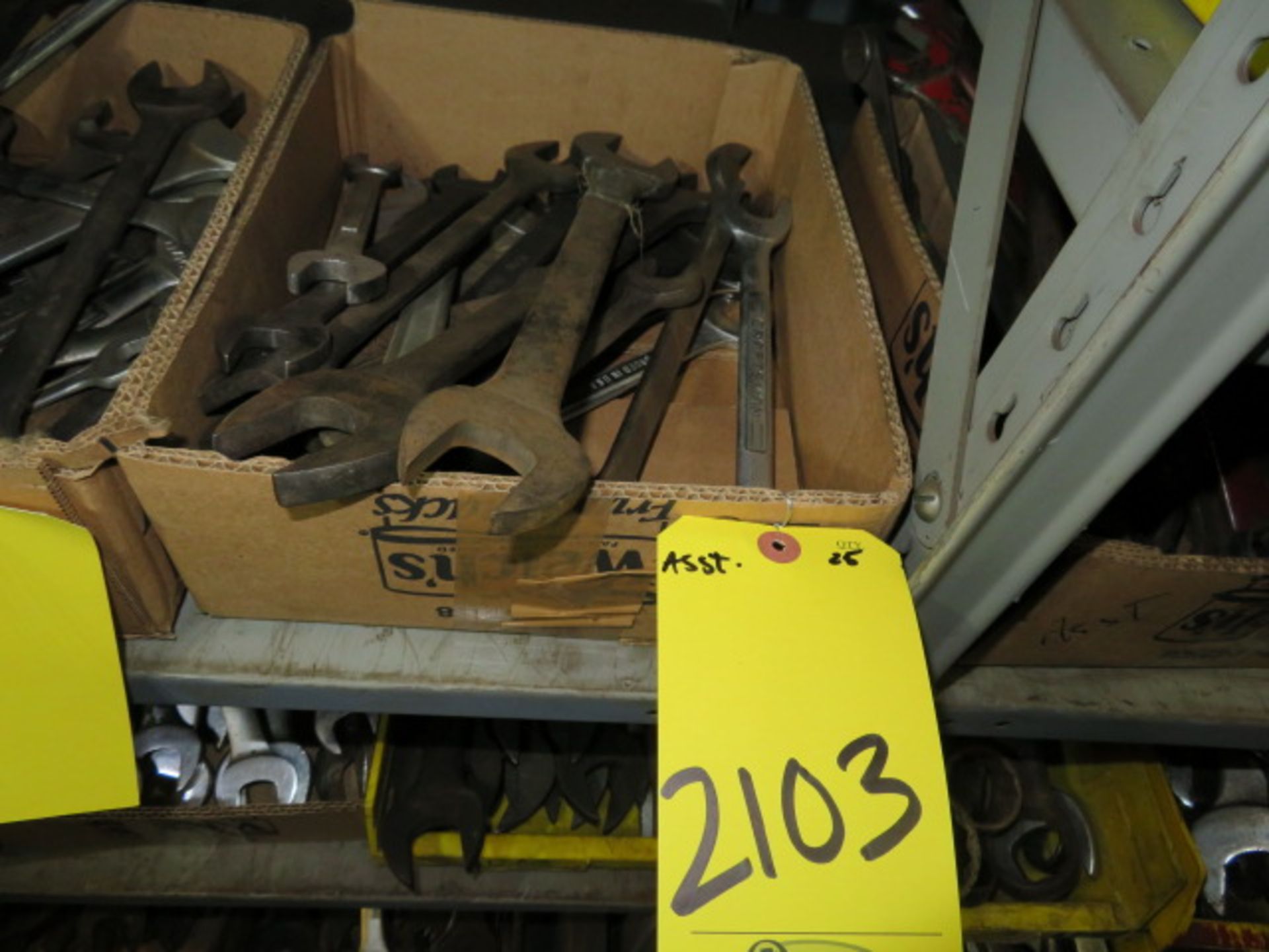 25 OPEN END MISC. WRENCHES