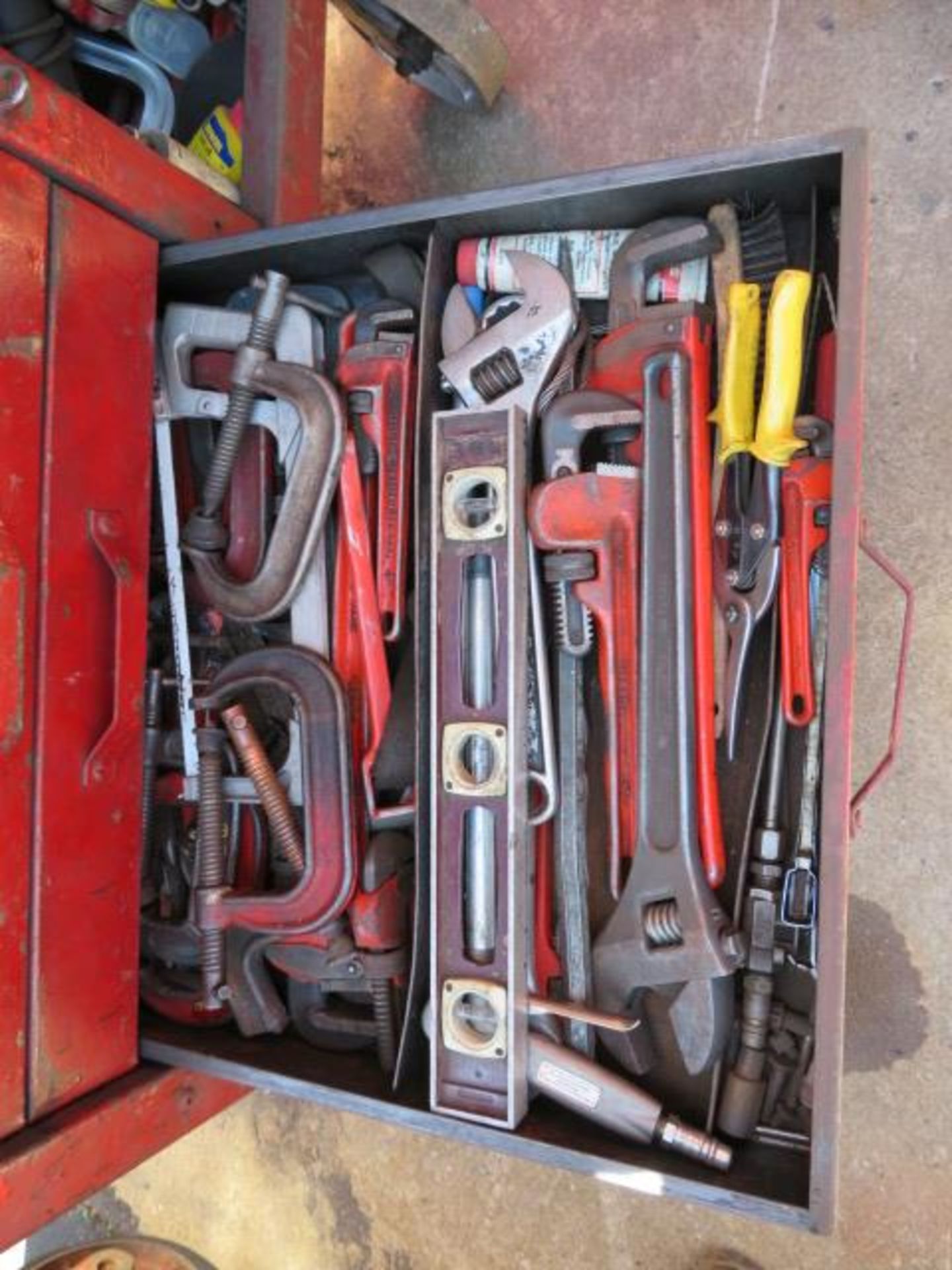 PORTABLE MECHANIC TOOL BOX WITH CONTENTS - Image 11 of 28