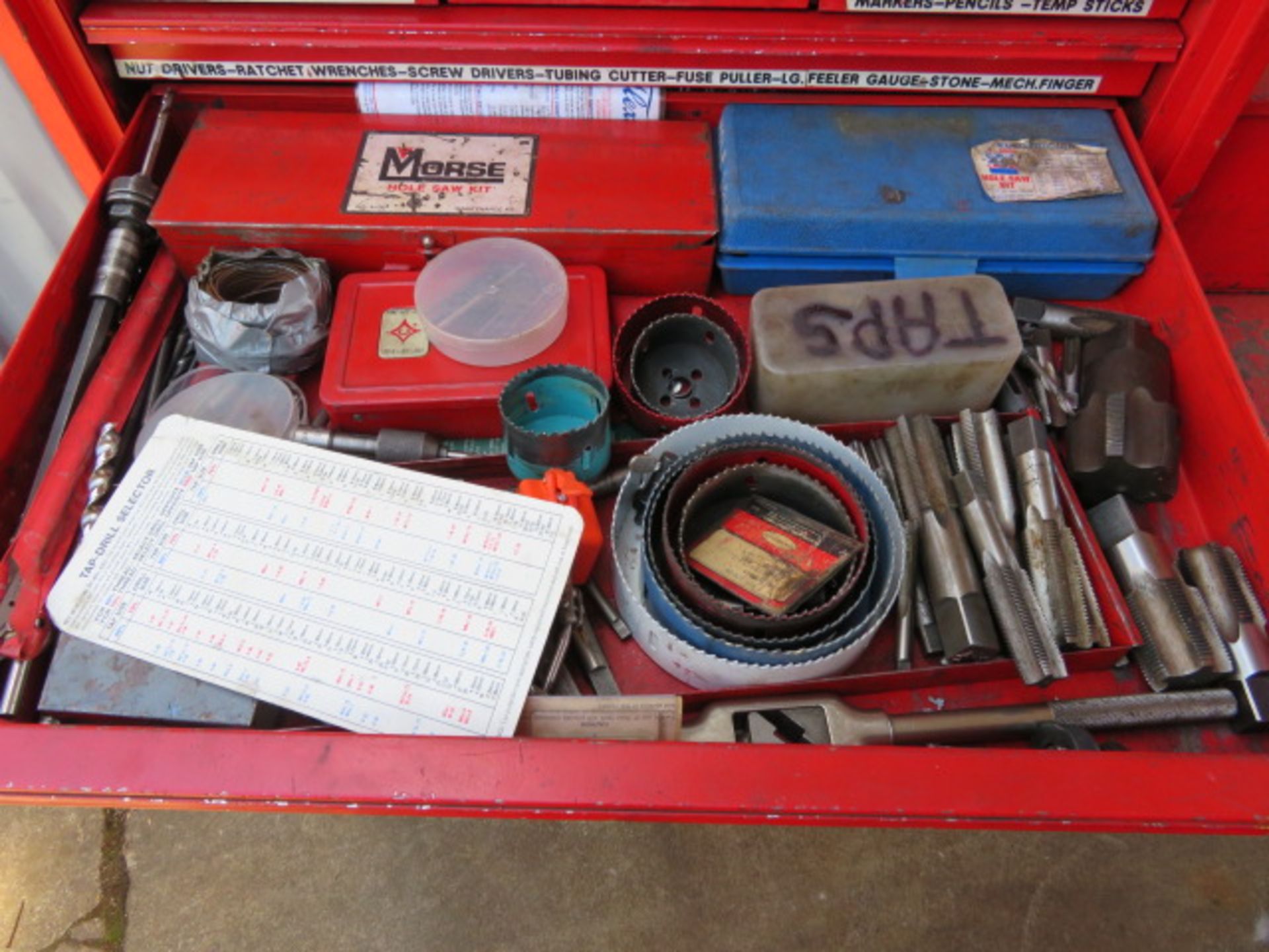 PORTABLE MECHANIC TOOL BOX WITH CONTENTS - Image 7 of 18