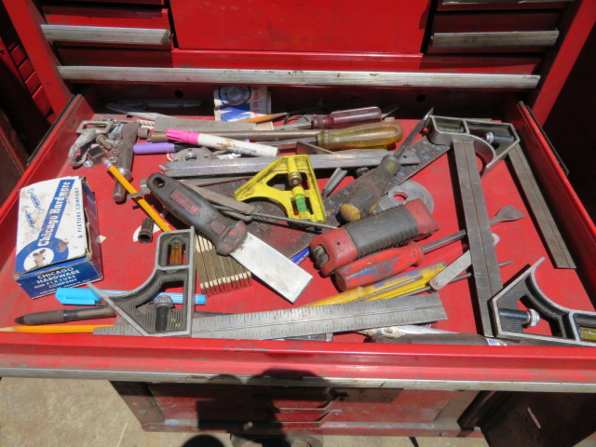 PORTABLE MECHANIC TOOL BOX WITH CONTENTS - Image 5 of 13