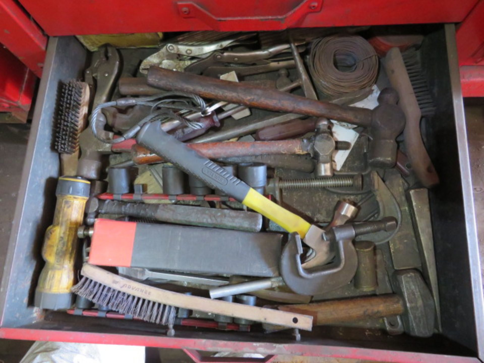 PORTABLE MECHANIC TOOL BOX WITH CONTENTS - Image 13 of 14