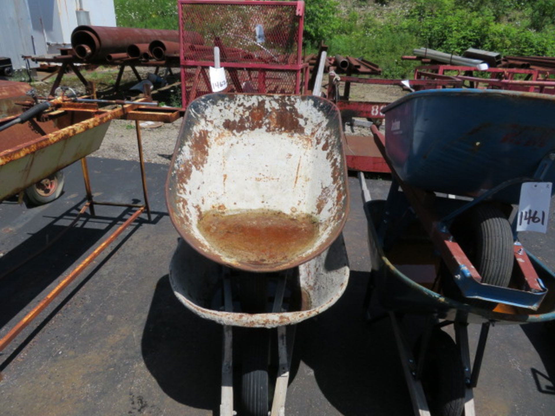 (2) WHEELBARROWS