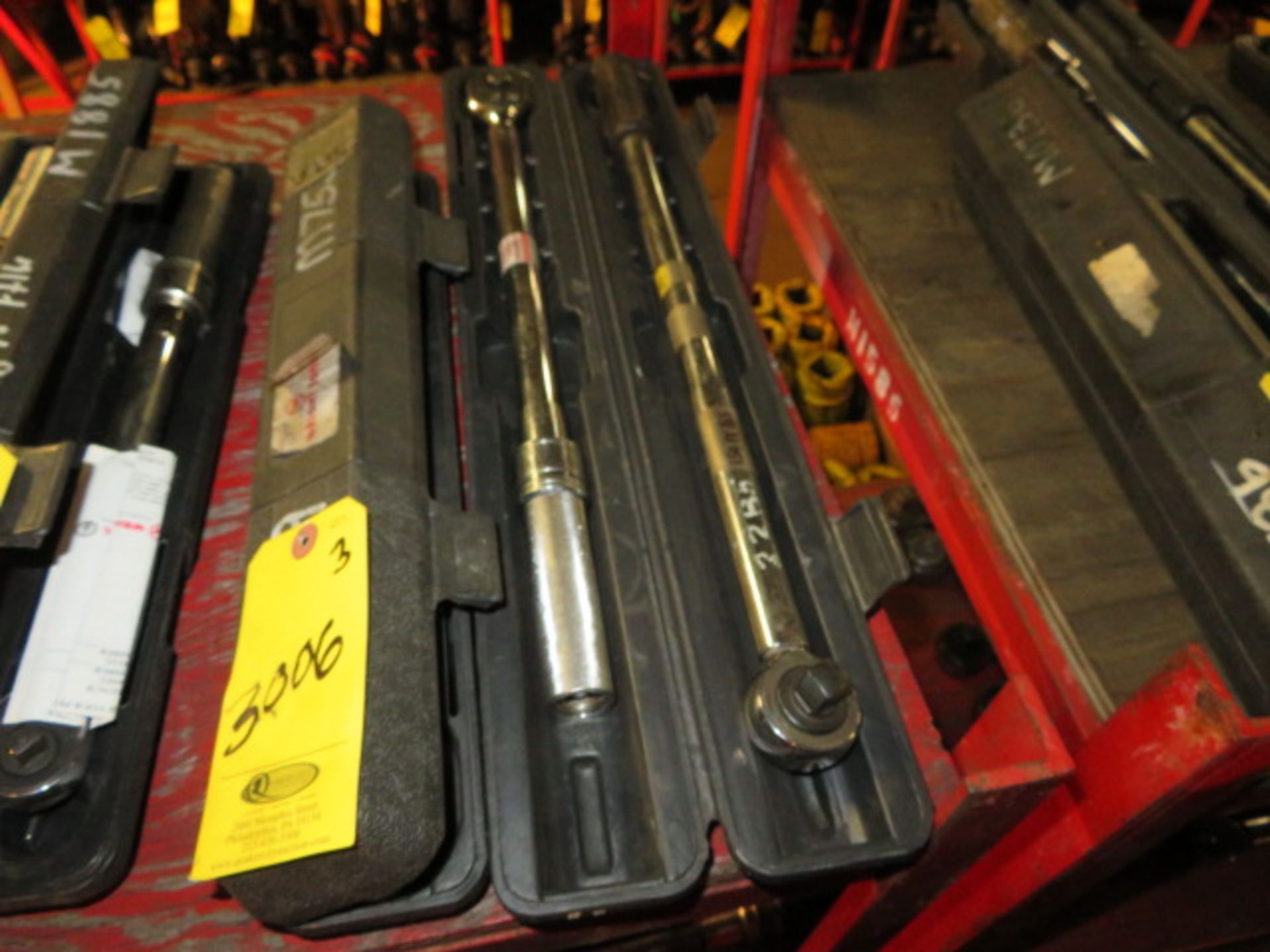 (3) WRIGHT TORQUE WRENCHES 2- 1/2" AND 1- 3/8" - Image 2 of 3