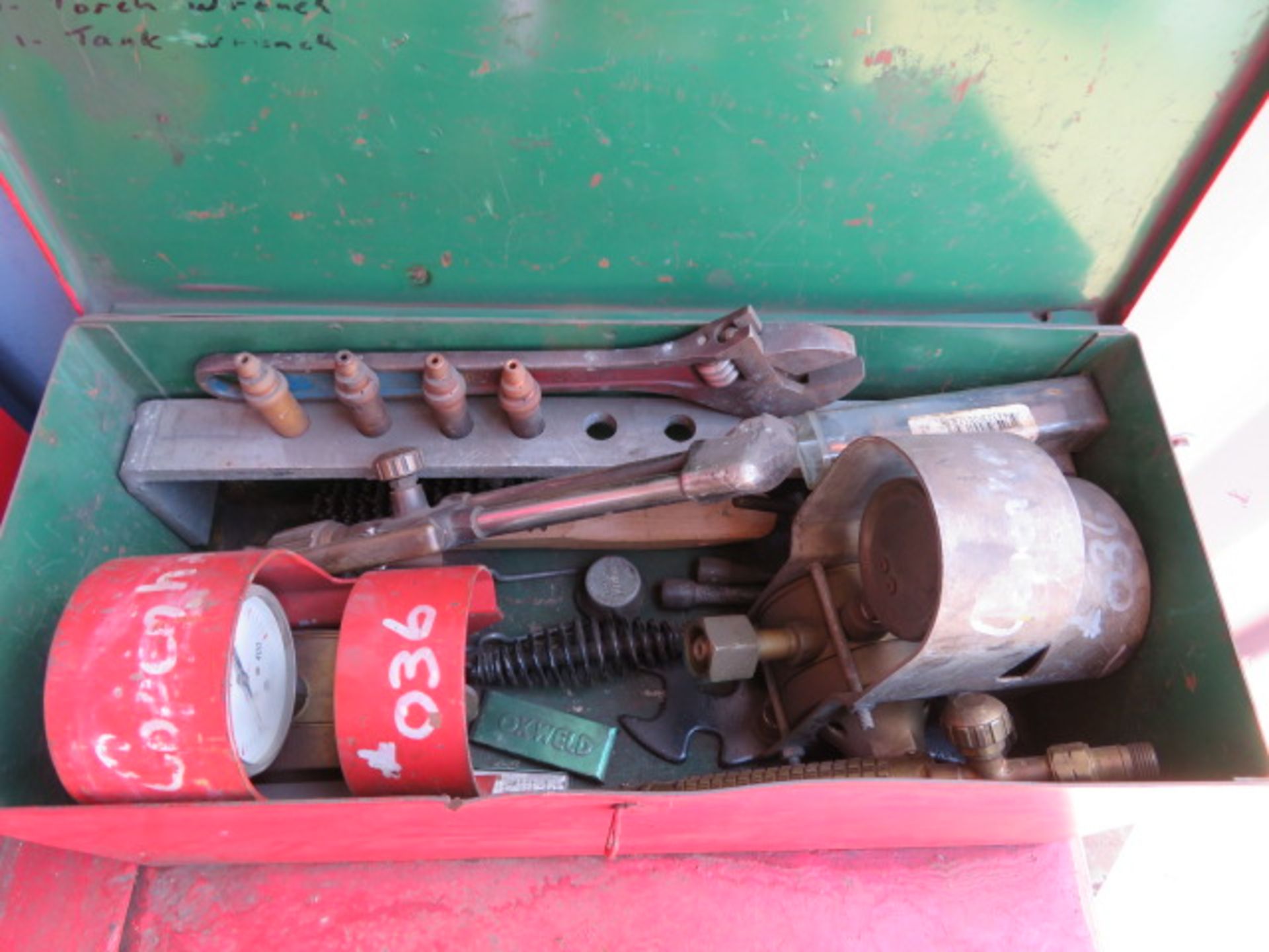 PORTABLE MECHANIC TOOL BOX WITH CONTENTS - Image 3 of 9