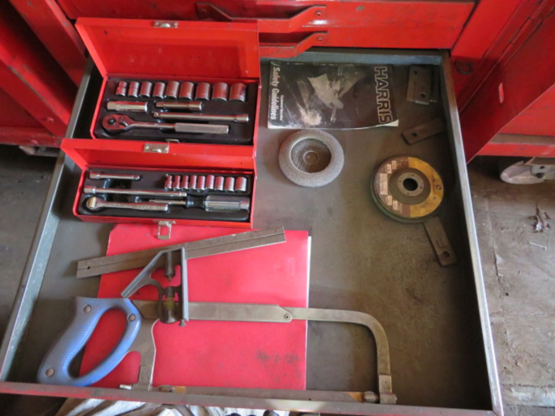 PORTABLE MECHANIC TOOL BOX WITH CONTENTS - Image 11 of 14