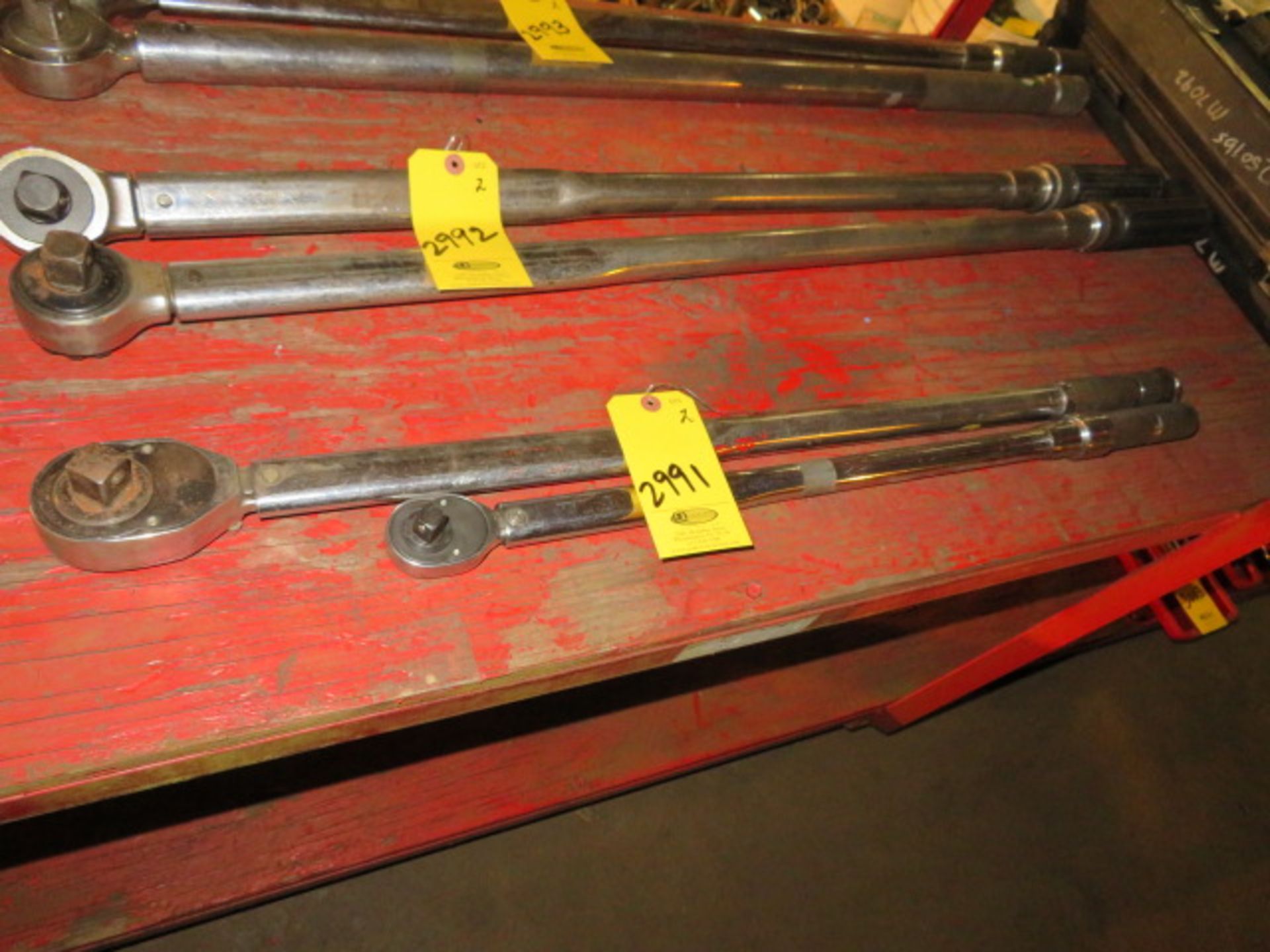 (2) TORQUE WRENCHES 3/4" and 1/2"