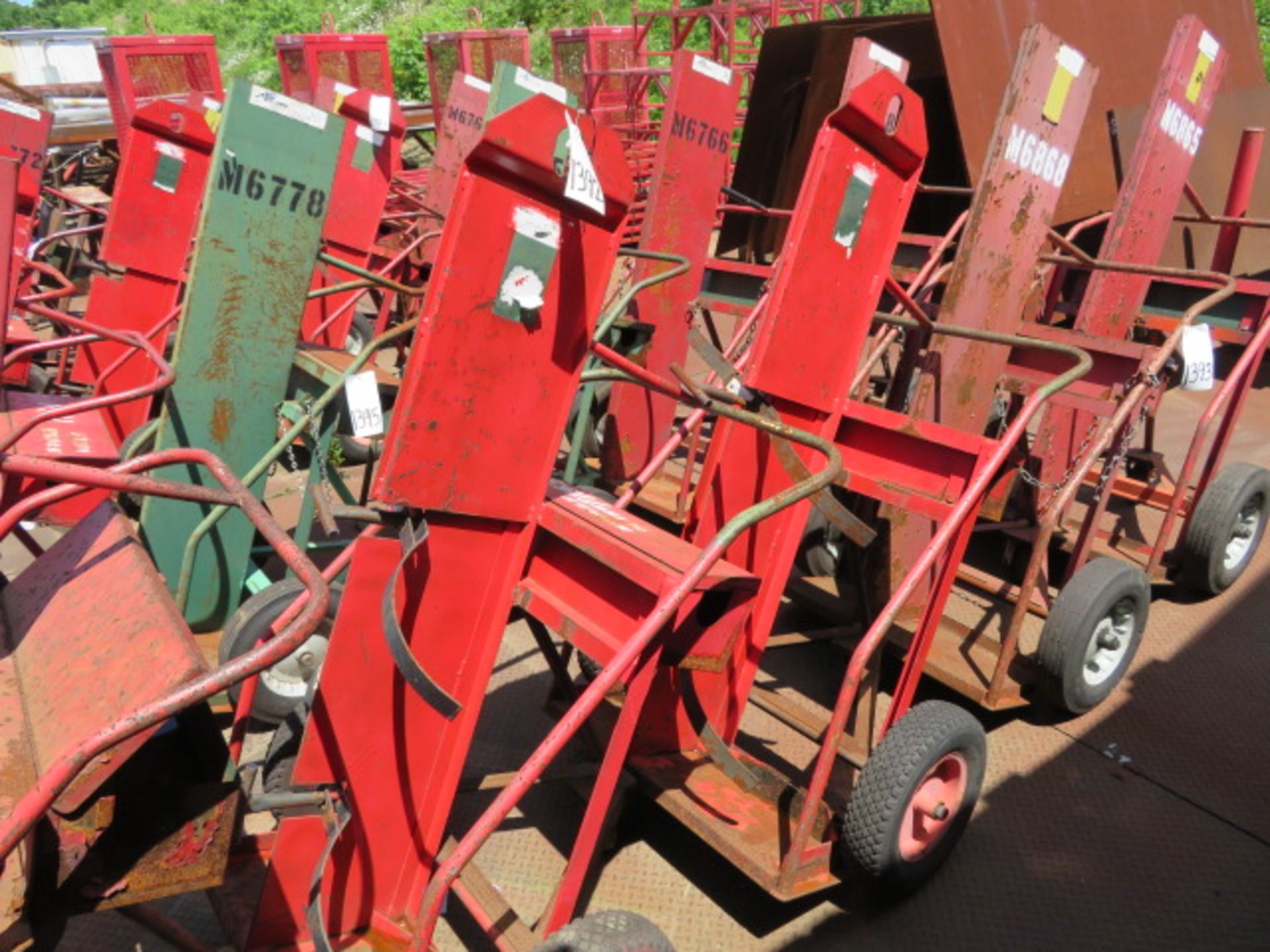 (2) TWIN TANK CARTS