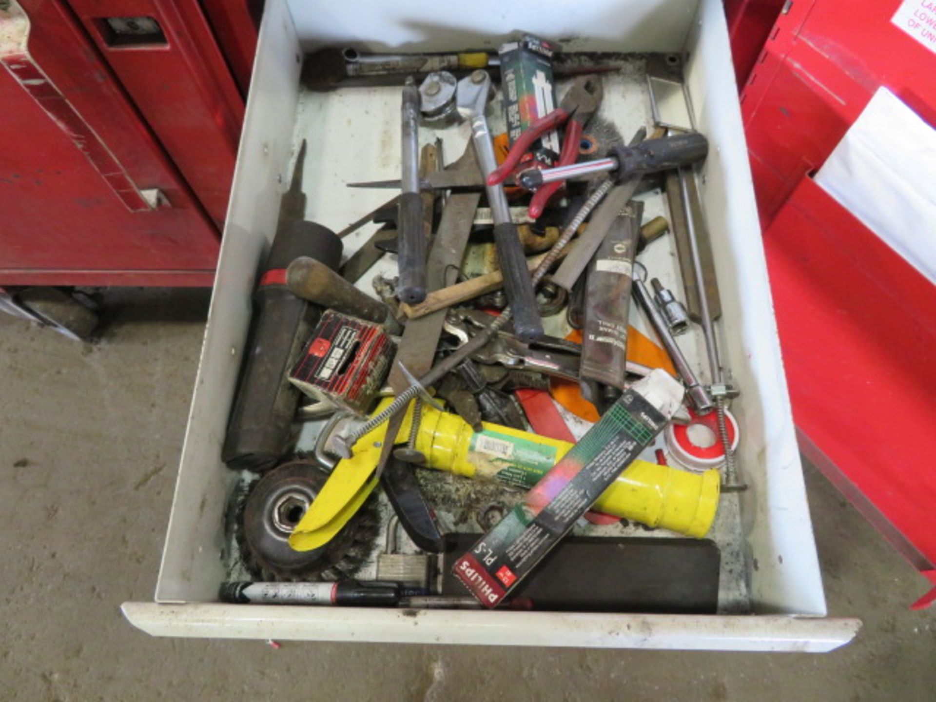 PORTABLE MECHANIC TOOL BOX WITH CONTENTS - Image 10 of 10