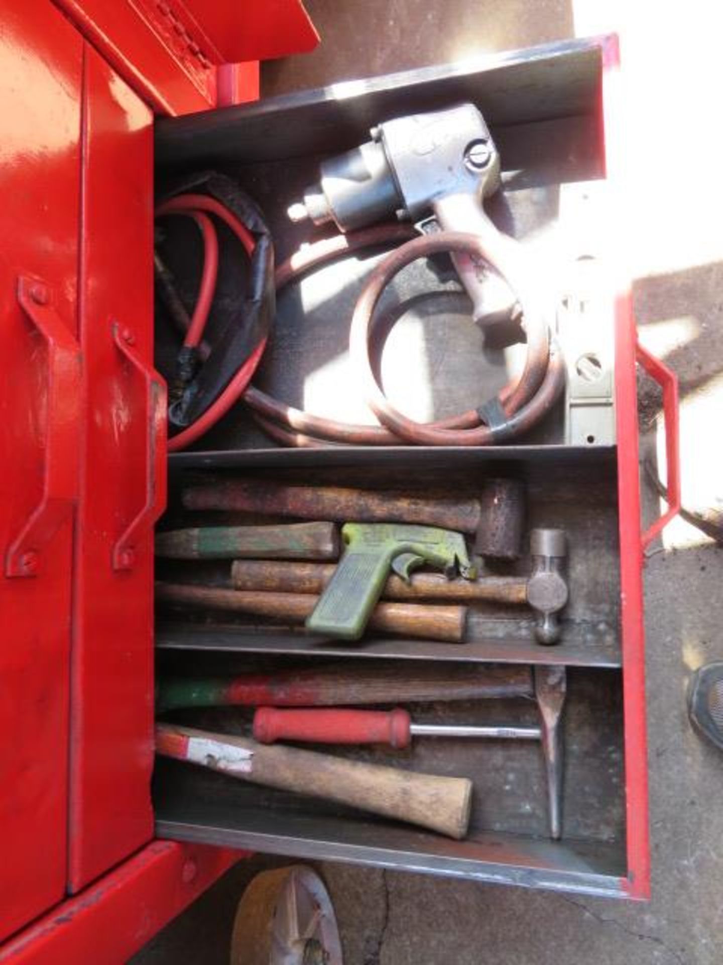 PORTABLE MECHANIC TOOL BOX WITH CONTENTS - Image 8 of 9