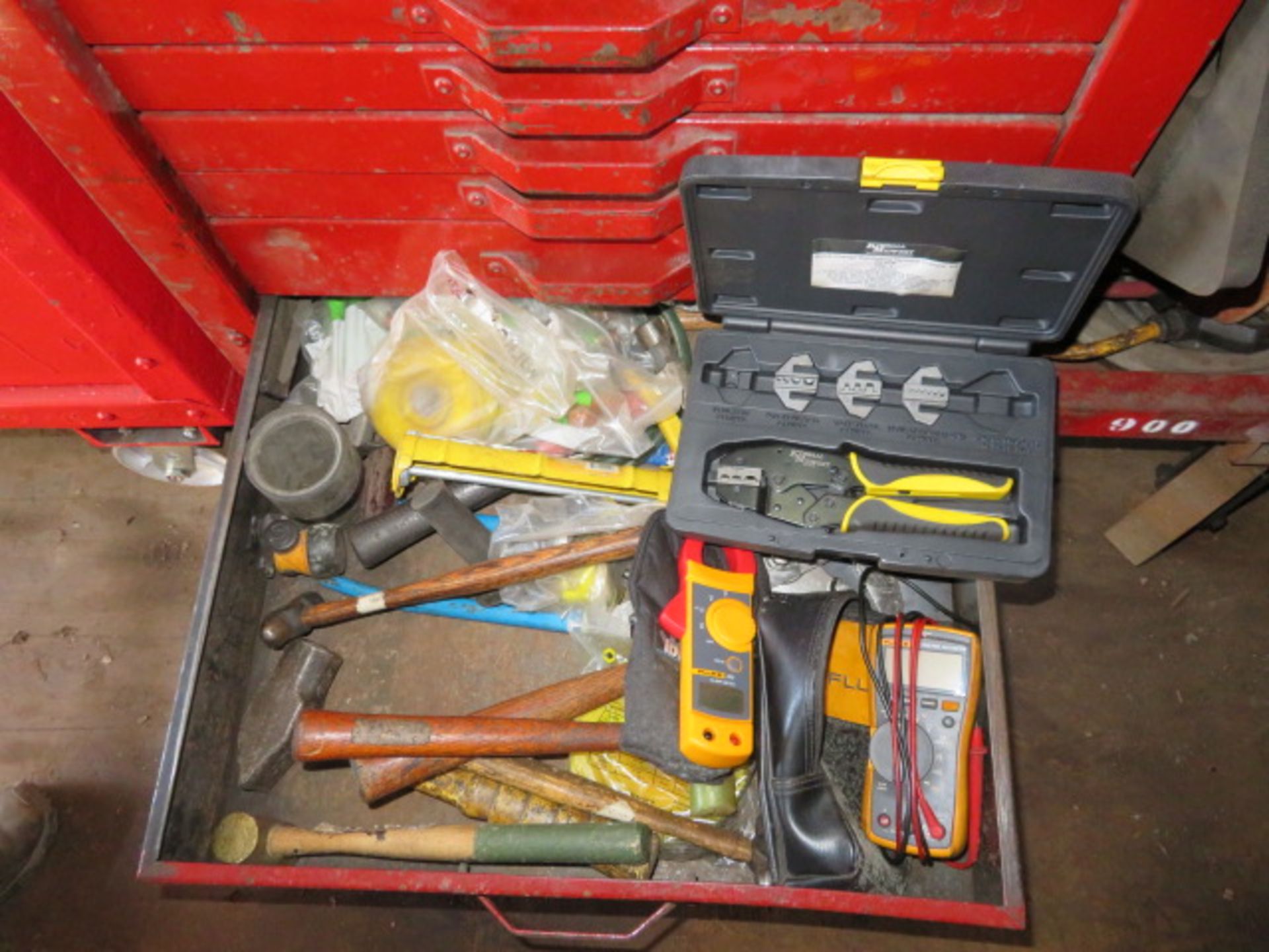 PORTABLE MECHANIC TOOL BOX WITH CONTENTS - Image 28 of 28